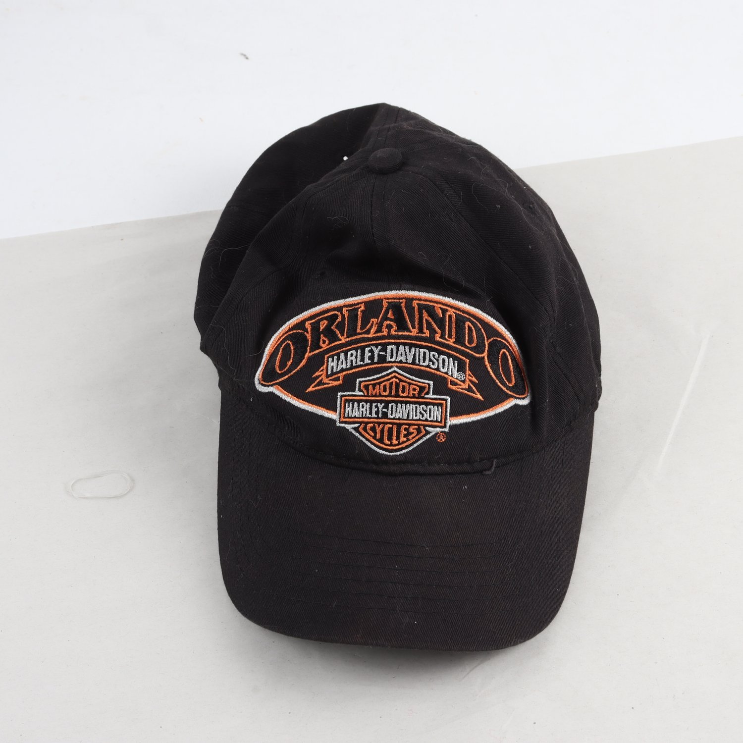 Keps, Harley Davidson, Orlando, svart