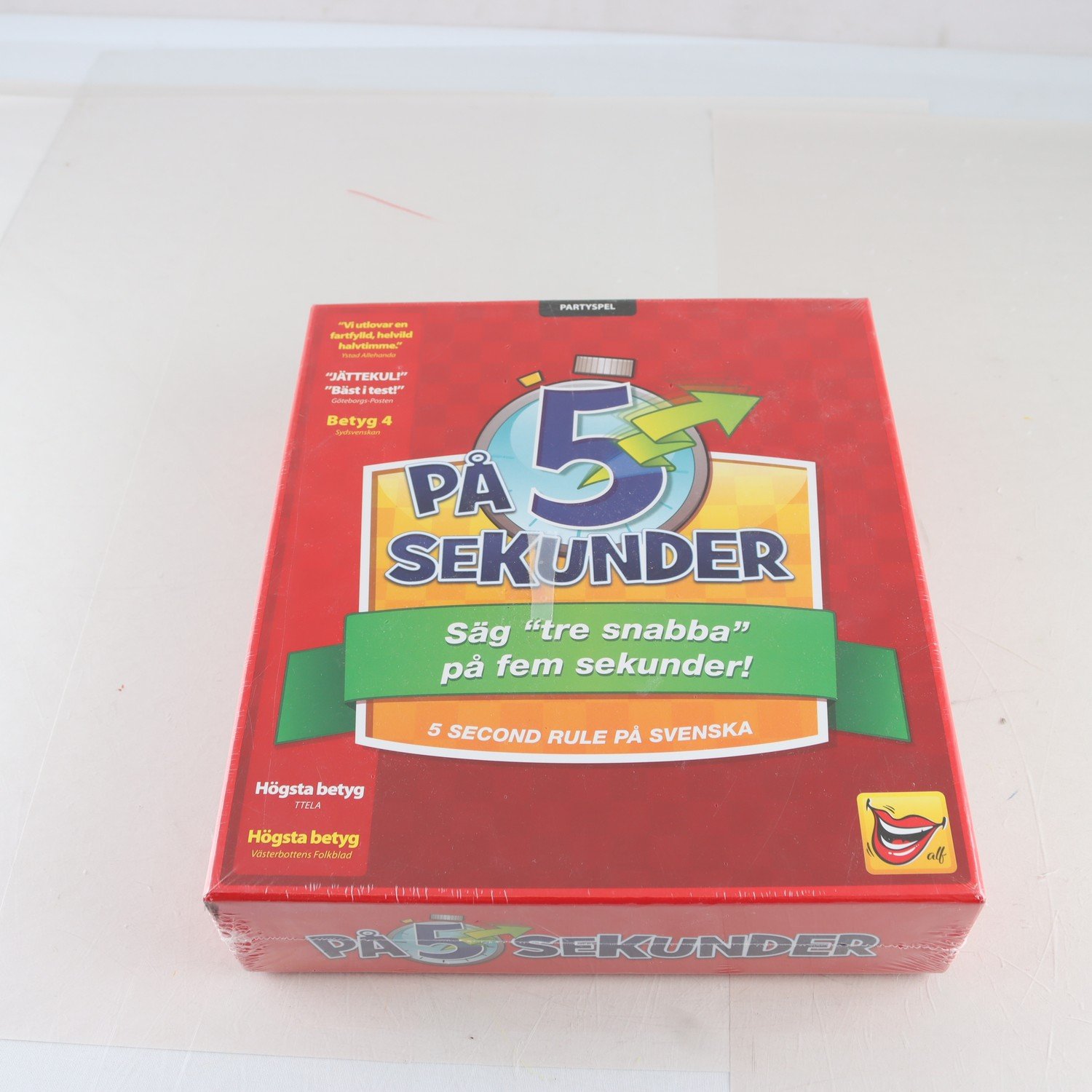 Spel, På 5 sekunder.