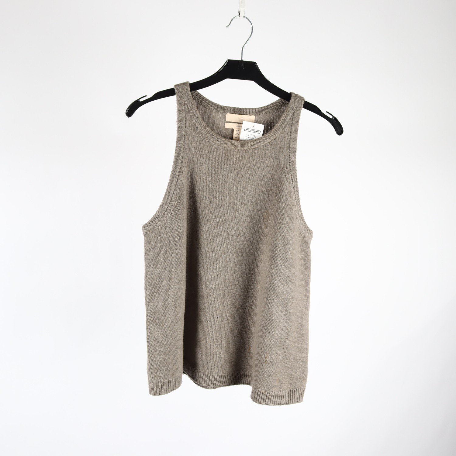 Linne, H&M, beige, grå, cashmere, stl. S
