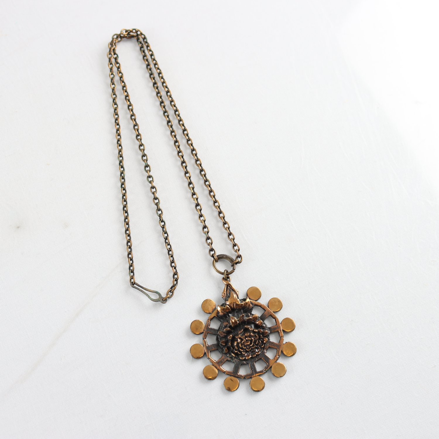 Halsband, brons, Sarpaneva, Finland, vintage