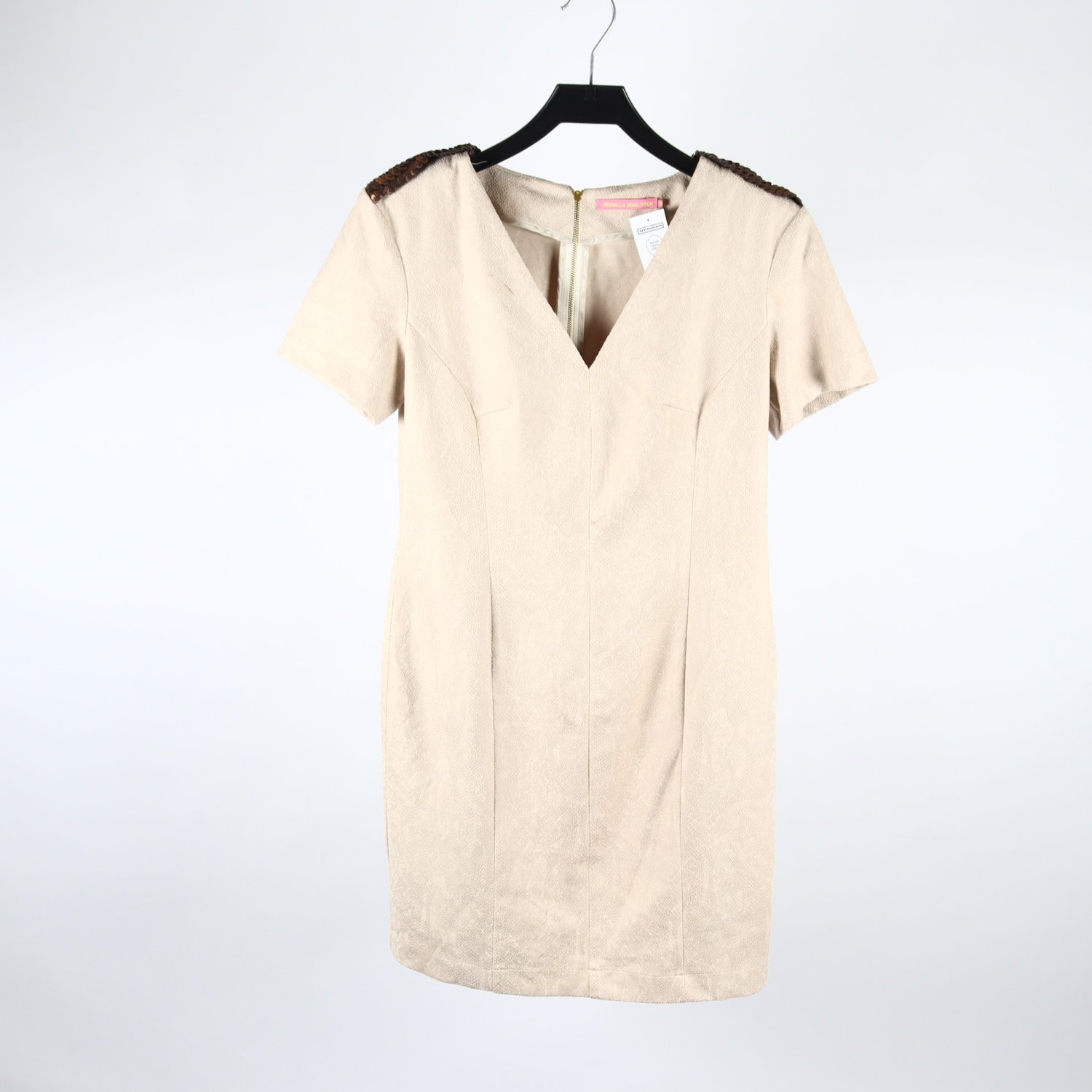 Klänning, Pernilla Wahlgren, beige, stl. M