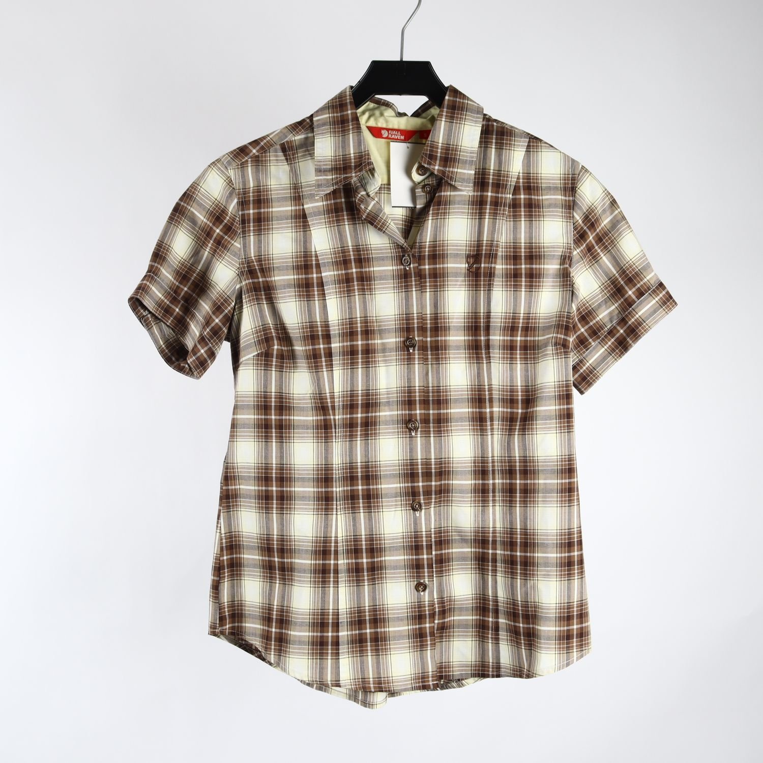 Blus, Fjällräven, brun, beige, stl. S