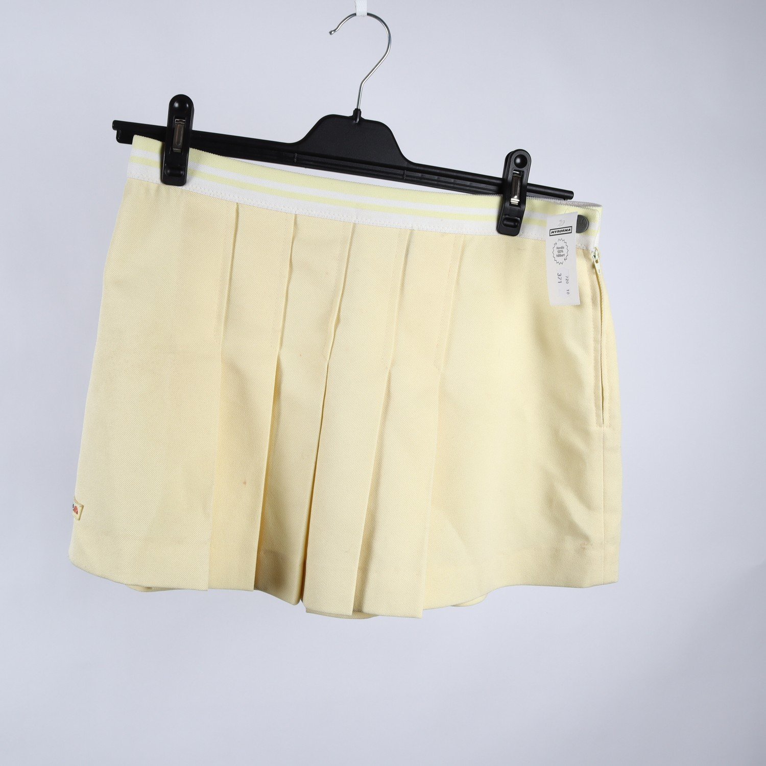 Tenniskjol, Ellesse, gul, stl. 14