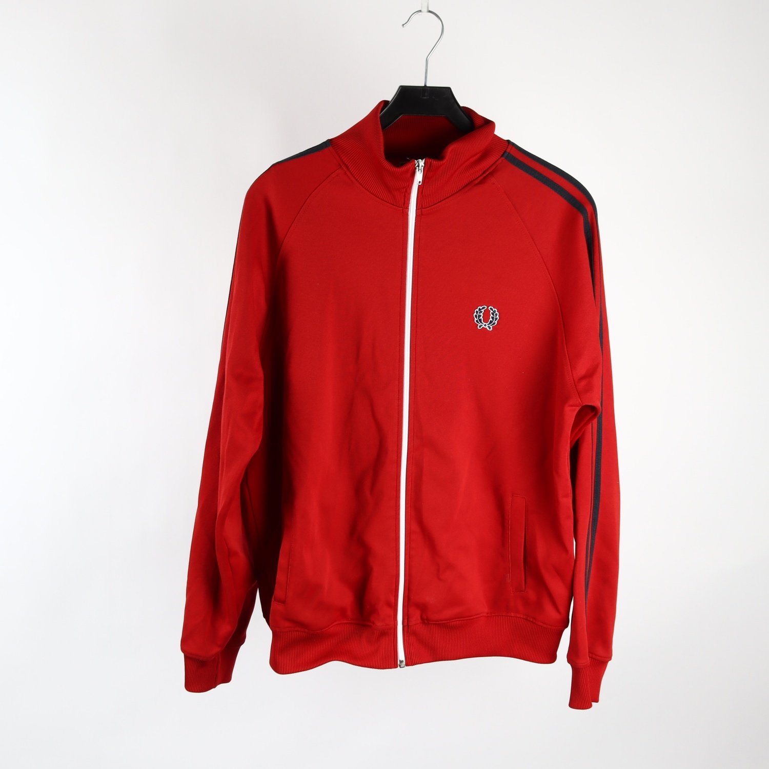 Träningsjacka, Fred Perry, röd, stl. L