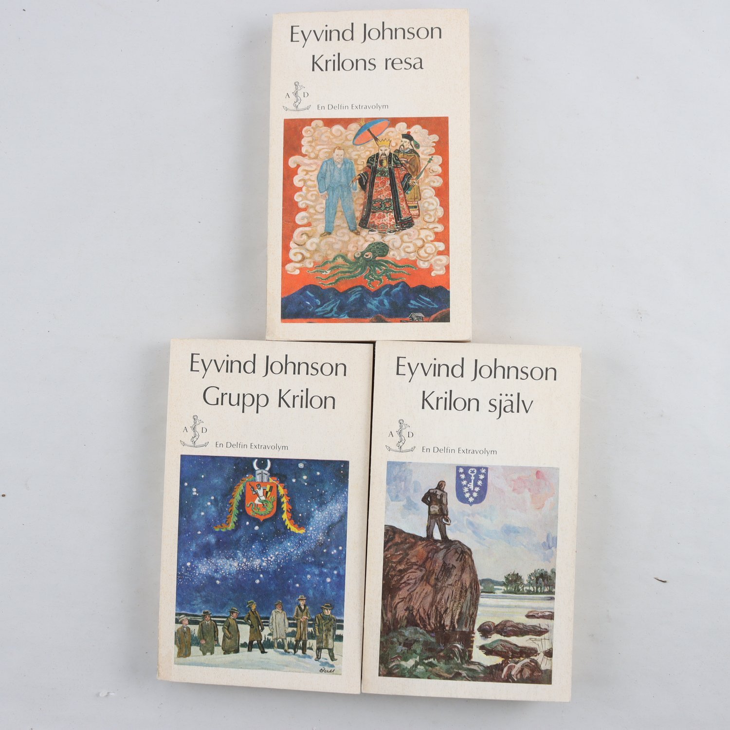 Eyvind Johnson, Krilontrilogin, Vol. 1-3