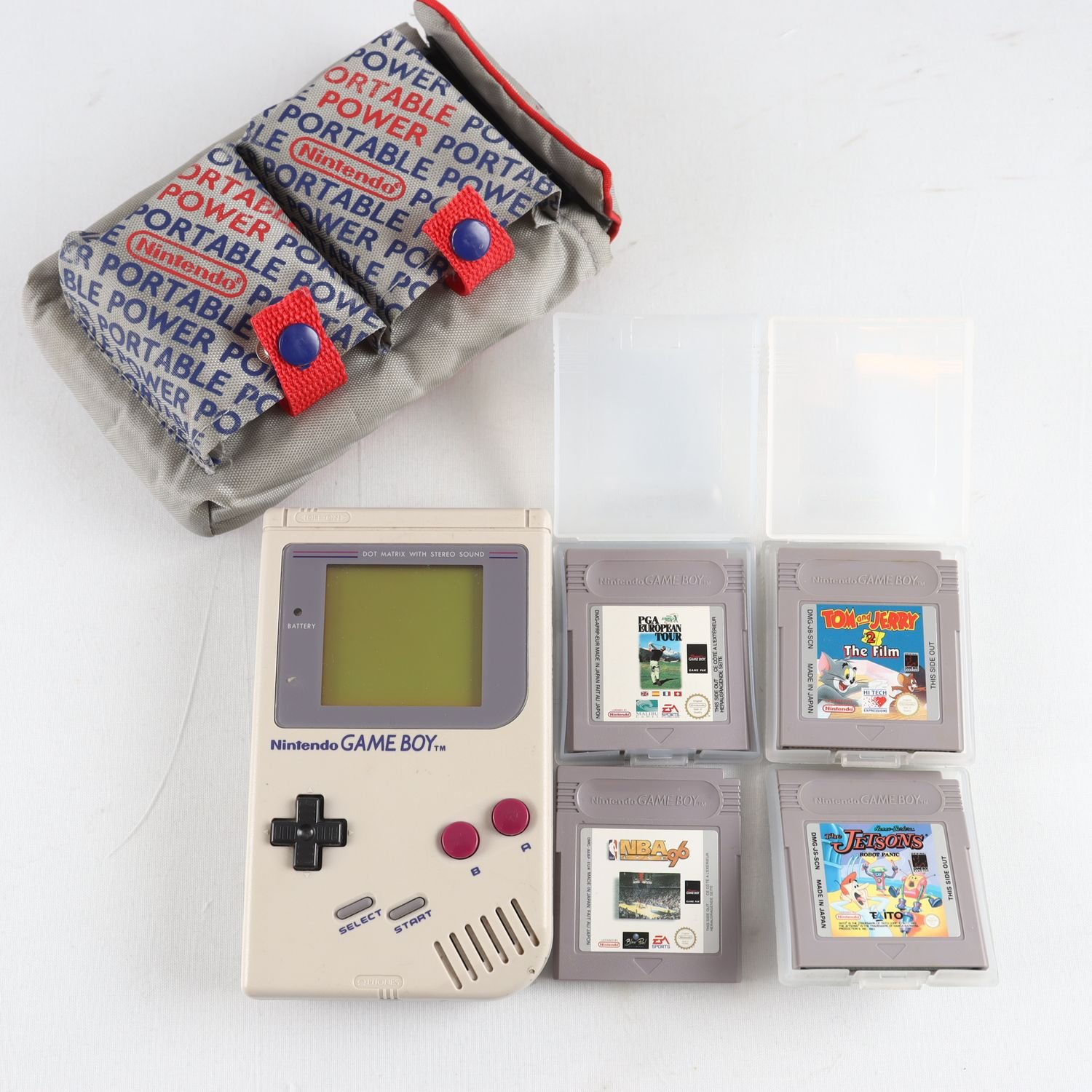 Handspel, Nintendo game boy color, med spel.