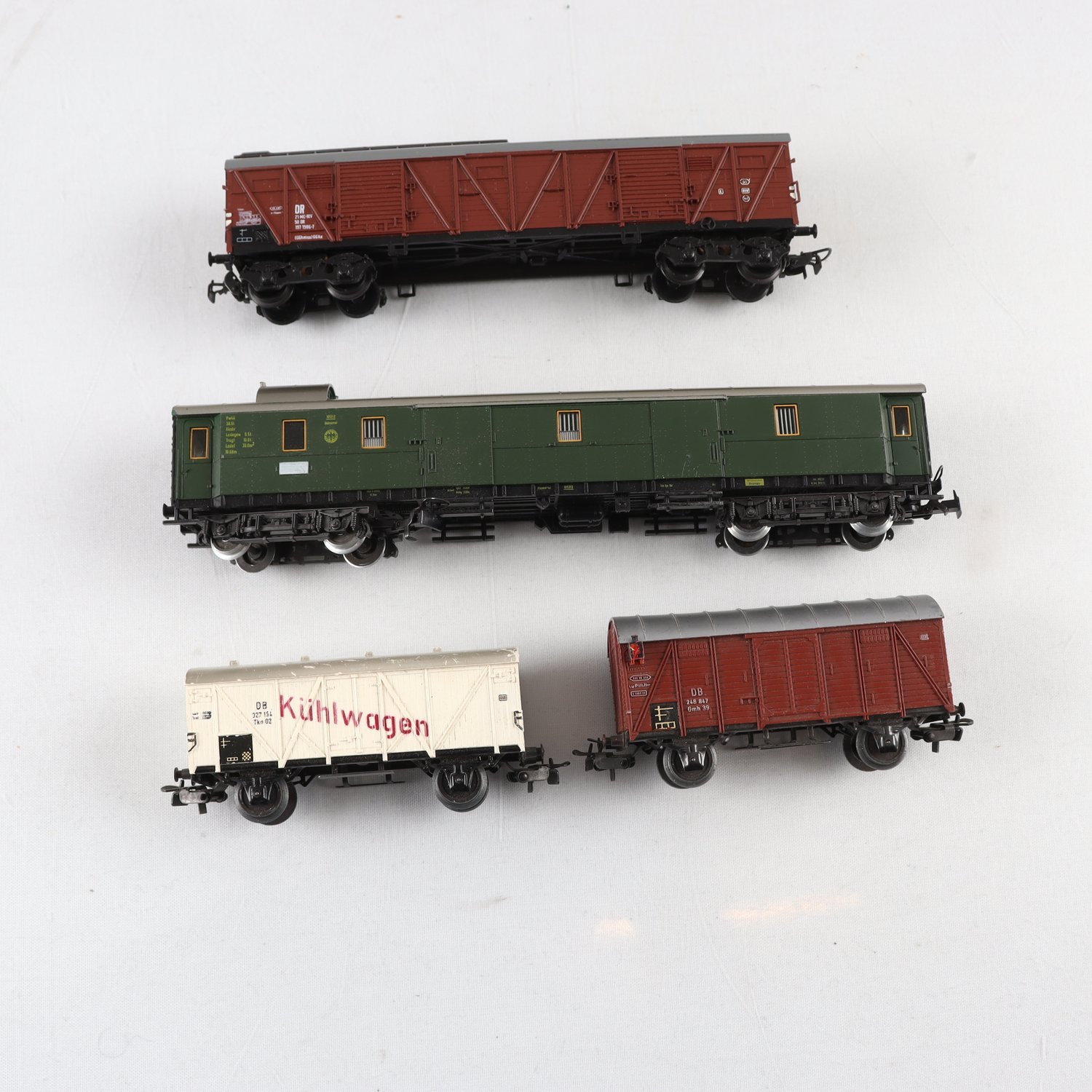 Märklin, vagnar, 4st