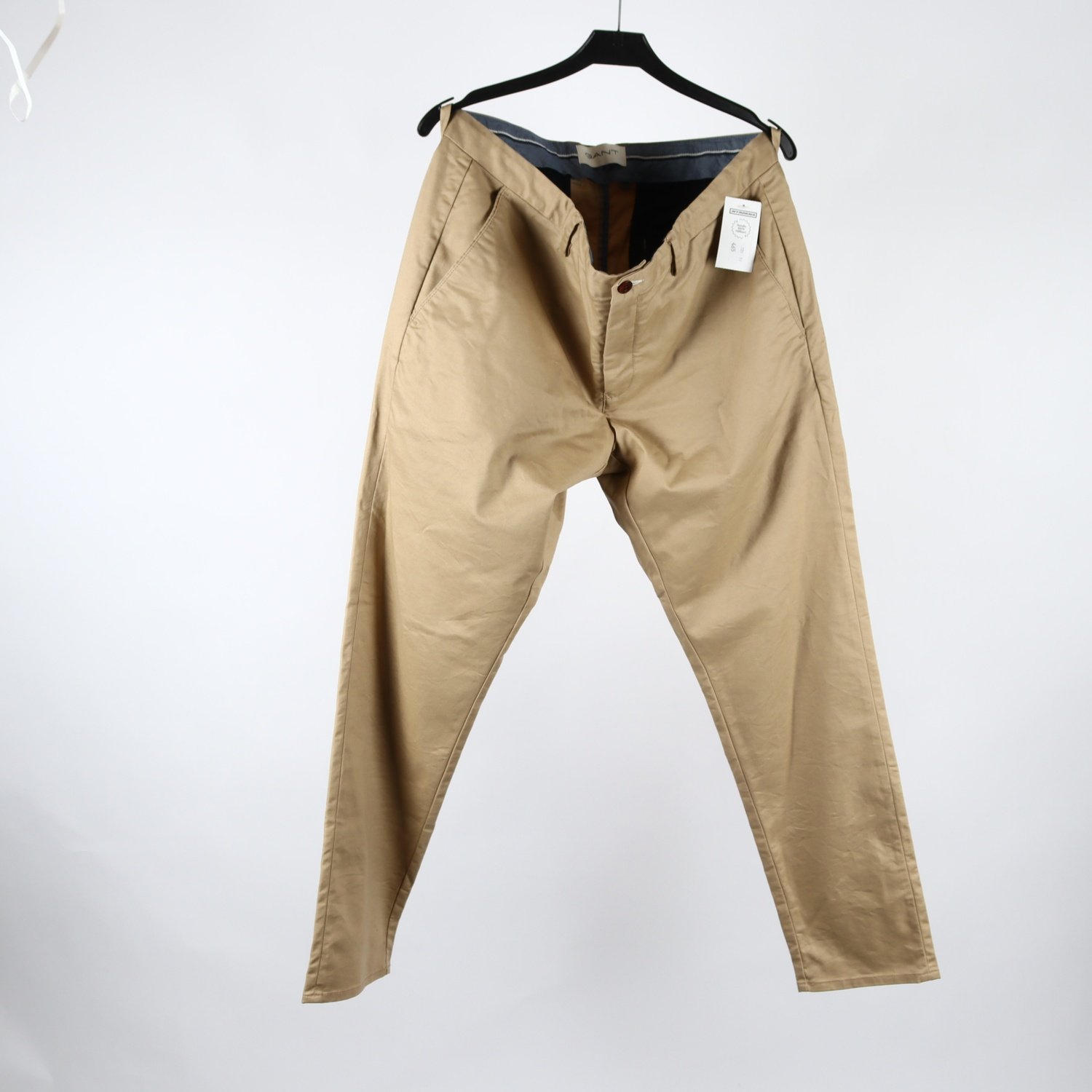 Byxor, Gant, brun, stl. 36/32