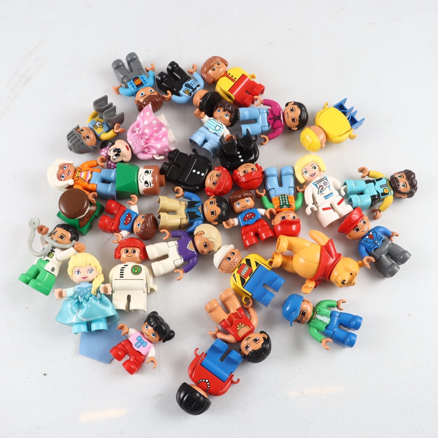 Lego, Duplo figurer, blandat.