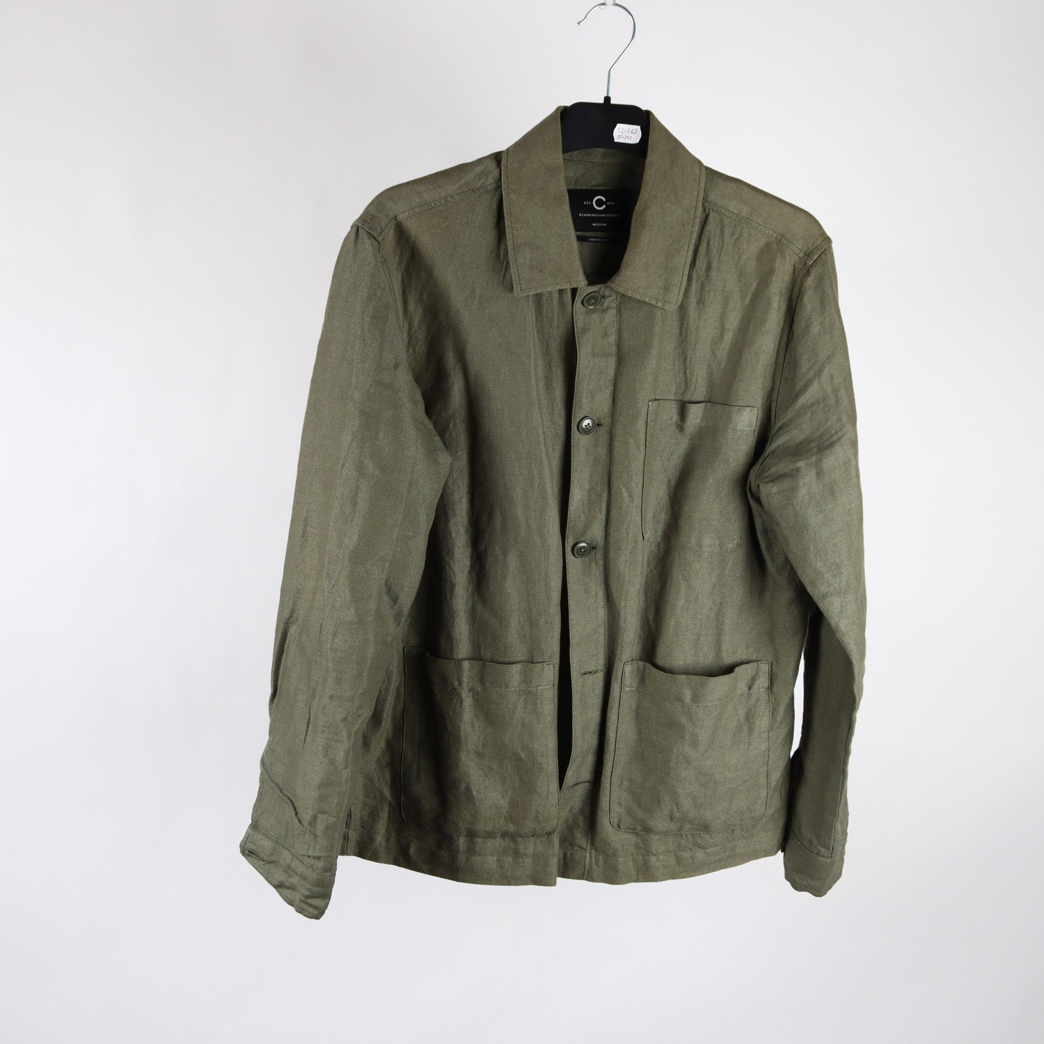 Workerjacket, Cubus, linblandning, stl. M