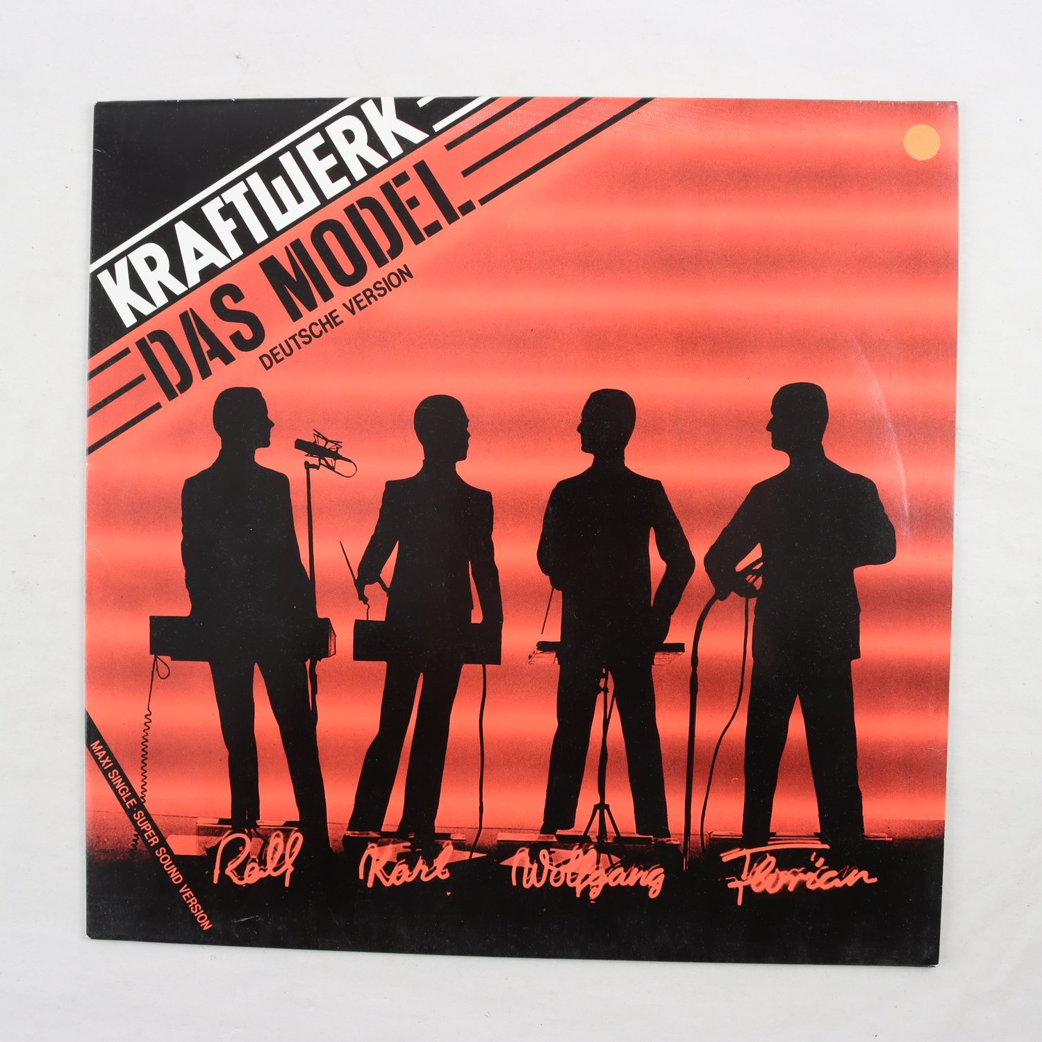 Maxisingel Kraftwerk, Das Model