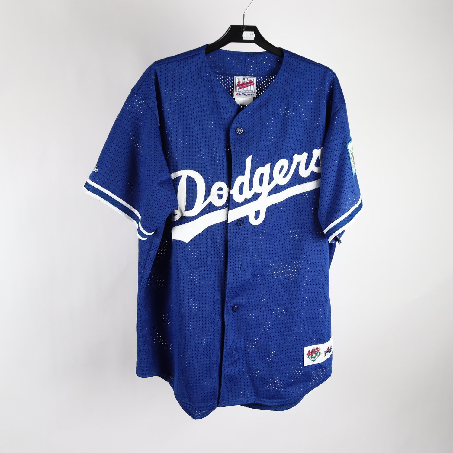 Baseball tröja, Dodgers Authentic Majectic, stl. L