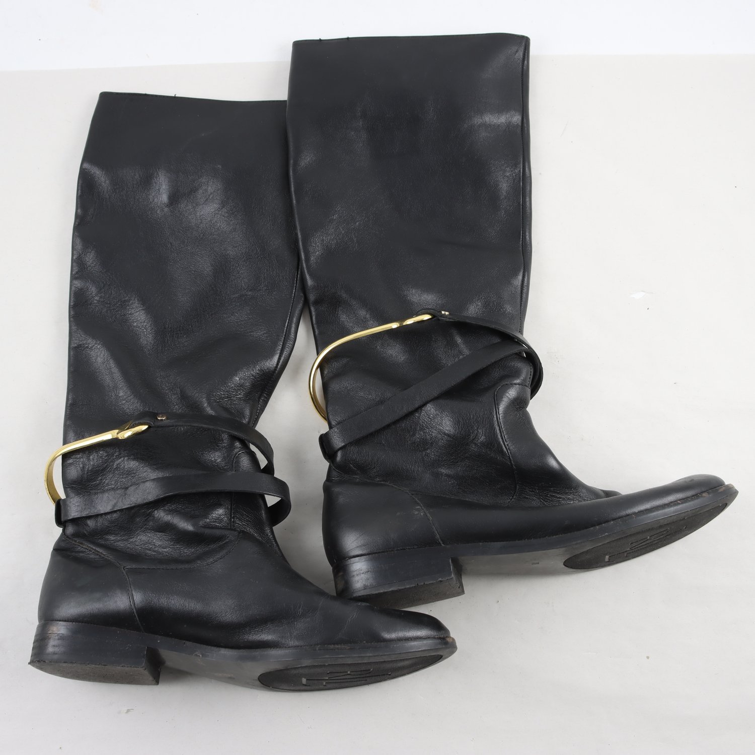 Stövlar, Lauren Ralph Lauren, läder, stl. 37