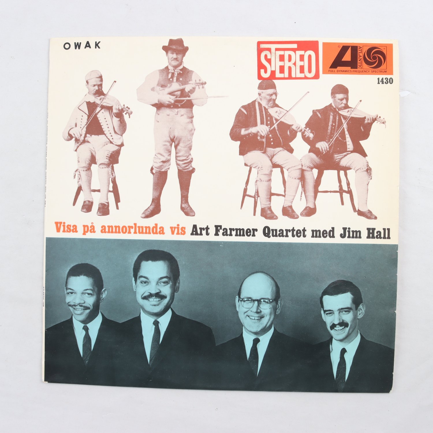 LP Art Farmer Quartet Med Jim Hall, Visa På Annorlunda Vis