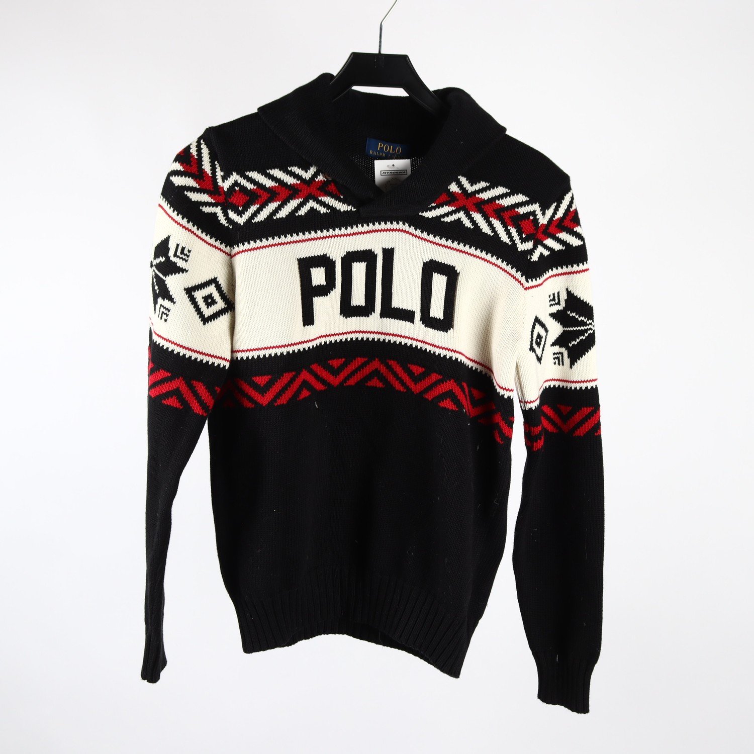 Tröja, Polo Ralph Lauren, mönstrad, stl. XL (18-20)