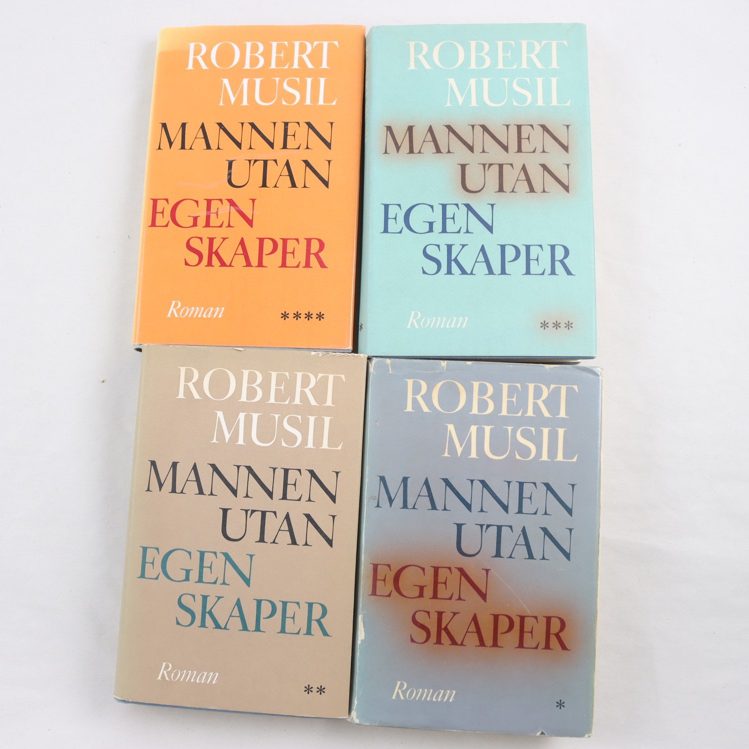 Robert Musil, Mannen utan egenskaper, Vol. 1-4