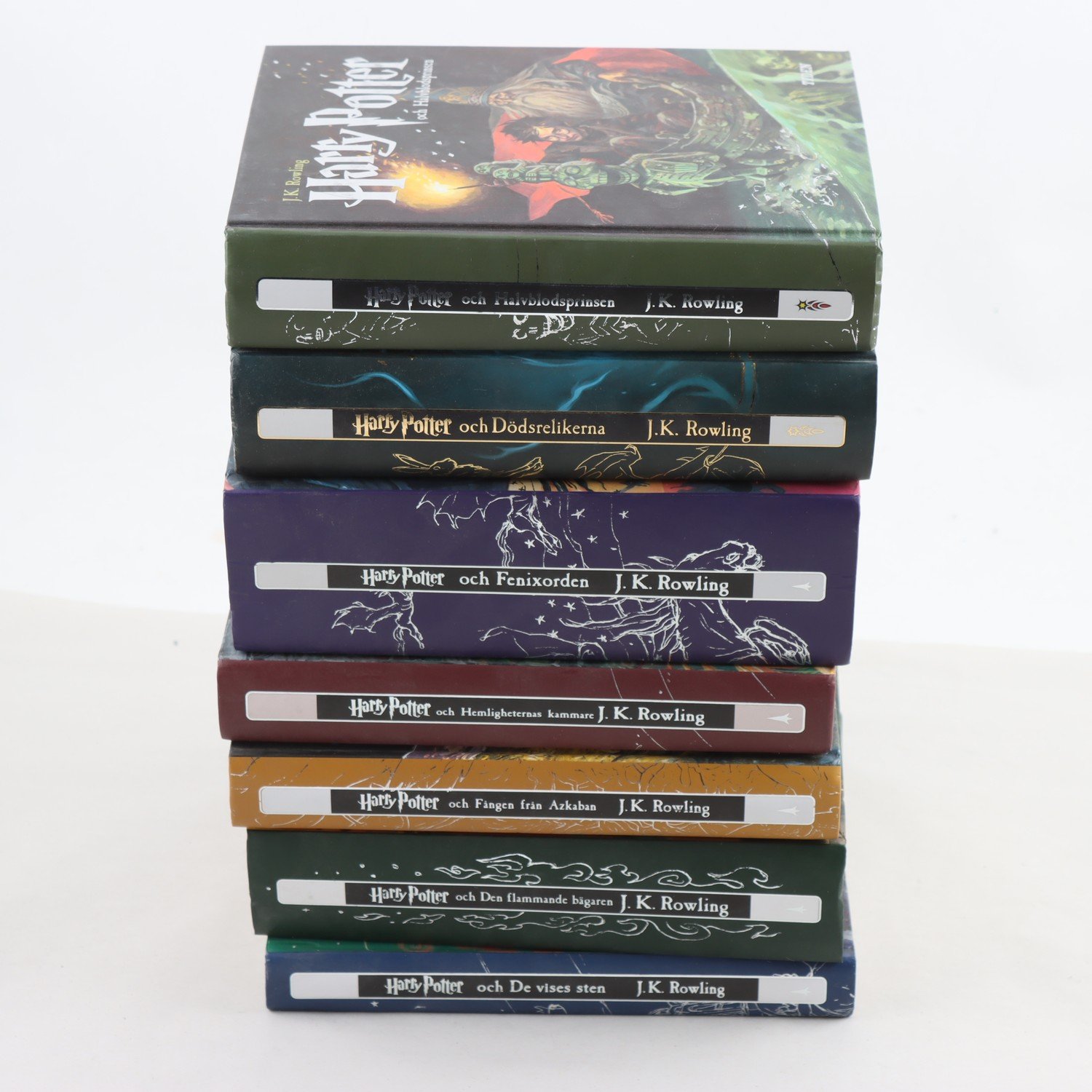 J.K. Rowling, Harry Potter, Vol. 1-7 Samfraktas ej