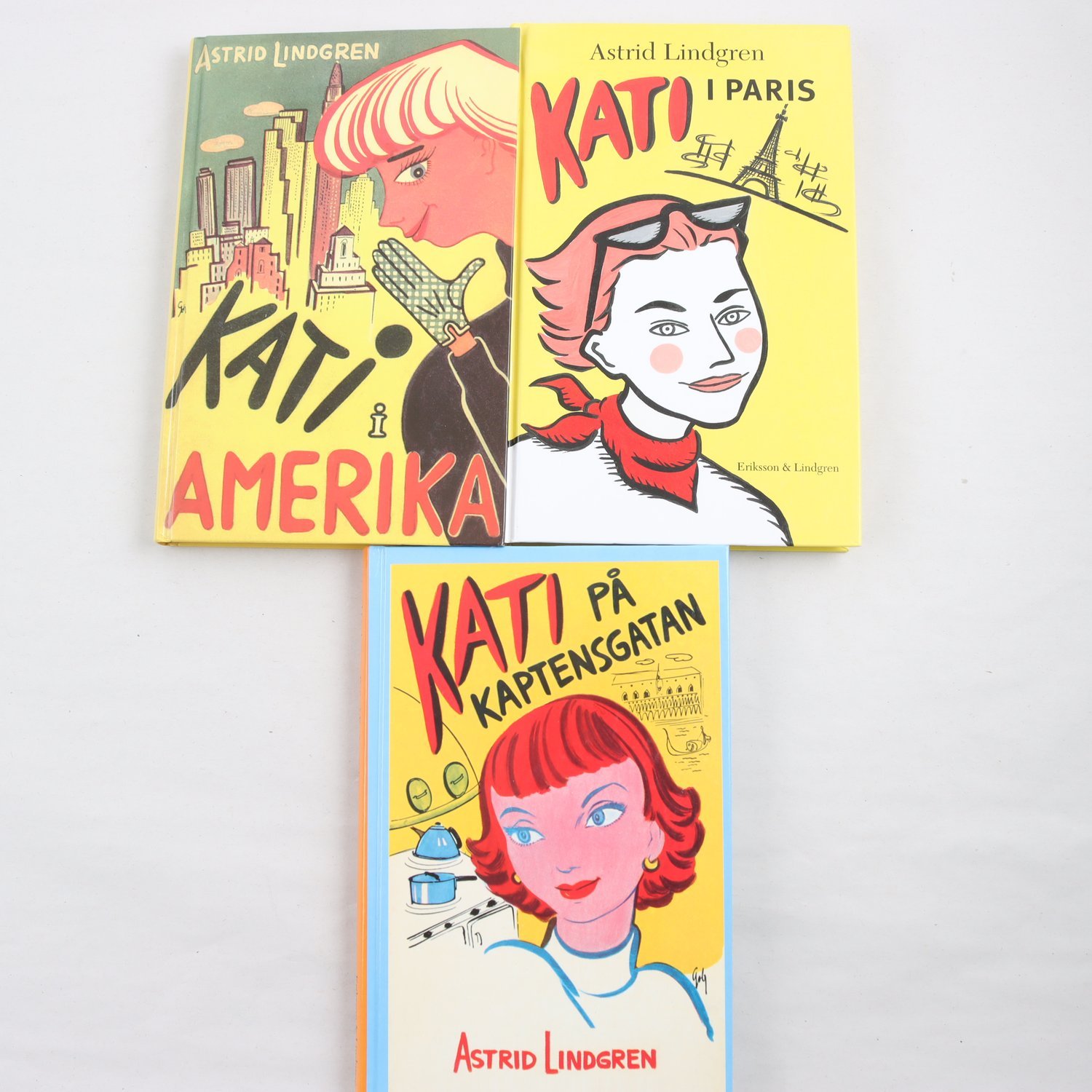 Astrid Lindgren, 3 böcker om Kati