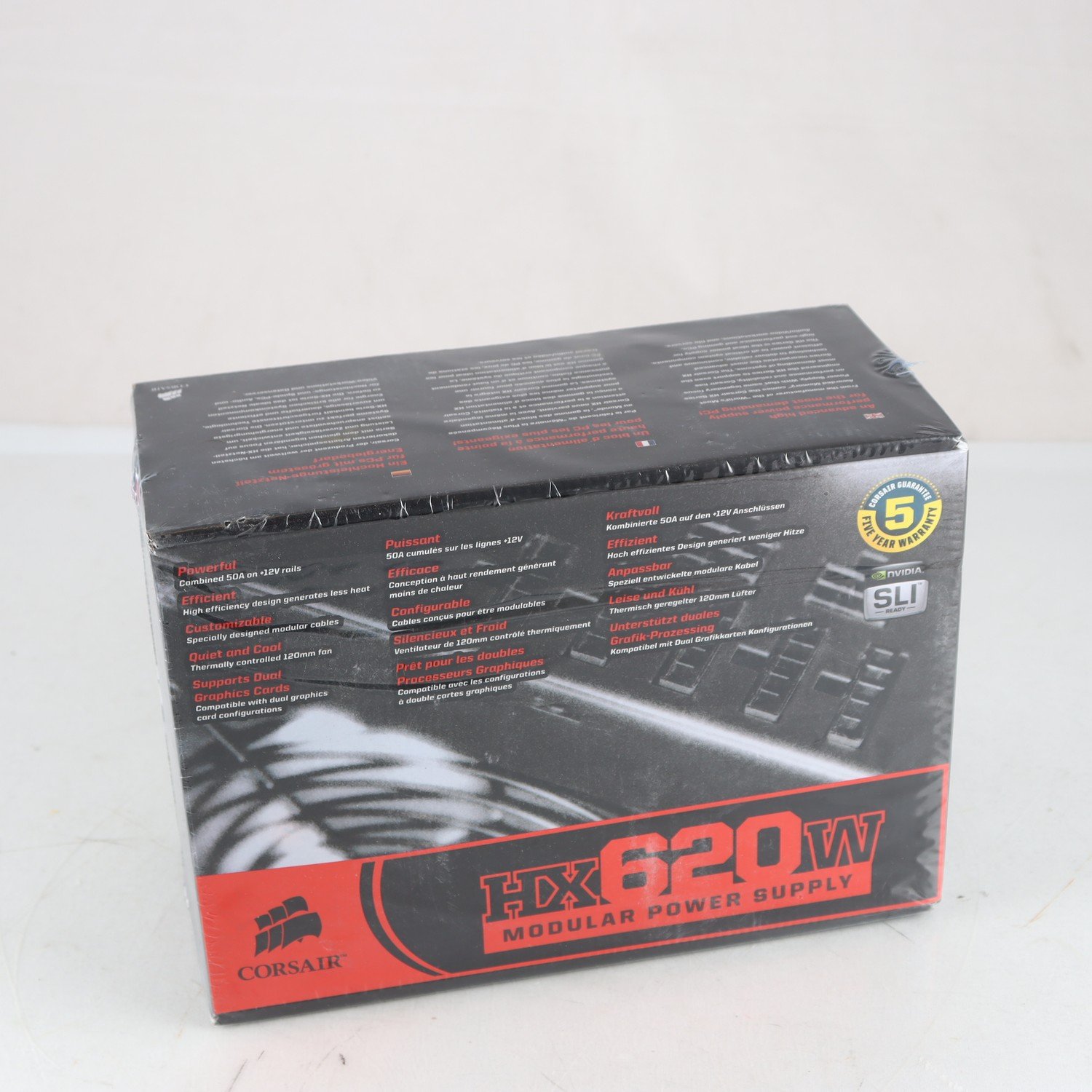 Strömförsörjare, Corsair HX620W. Samfraktas ej.
