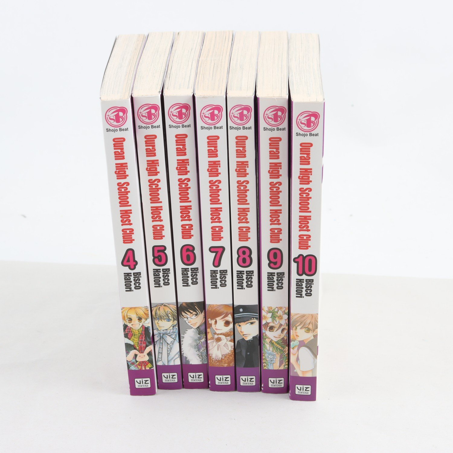 Ouran High School Club, Bisco Hatori, Vol. 4-10