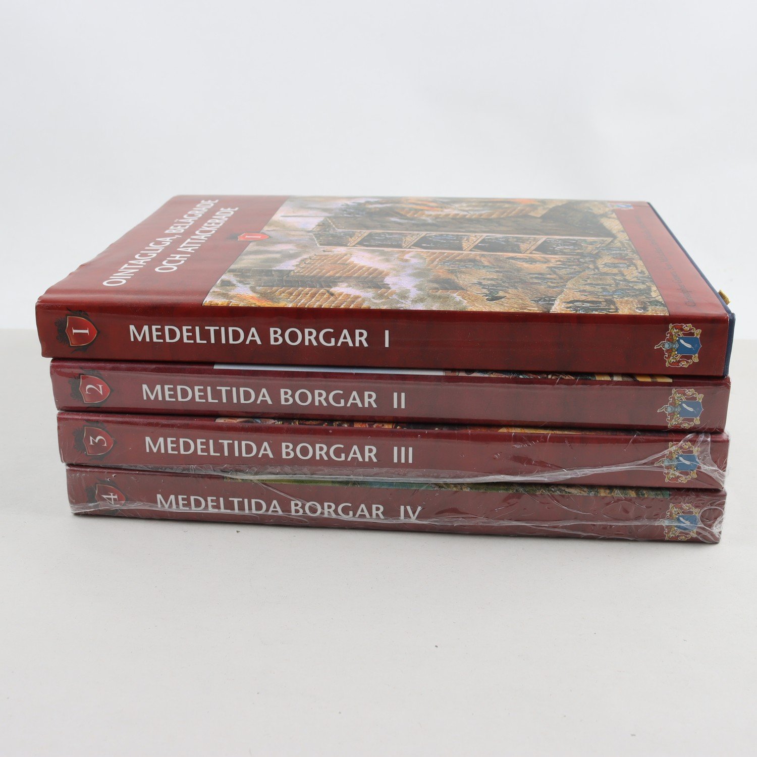 Medeltida borgar, Vol. I-IV