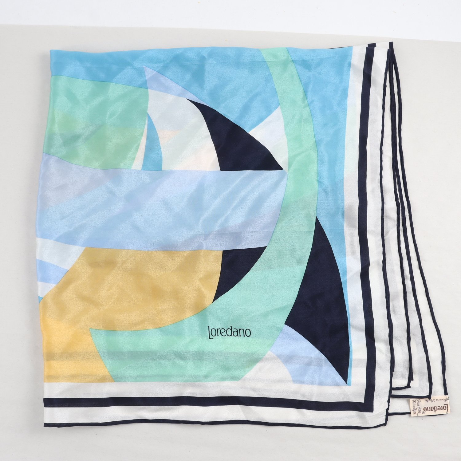 Scarf, Loredano, vintage, 100% siden