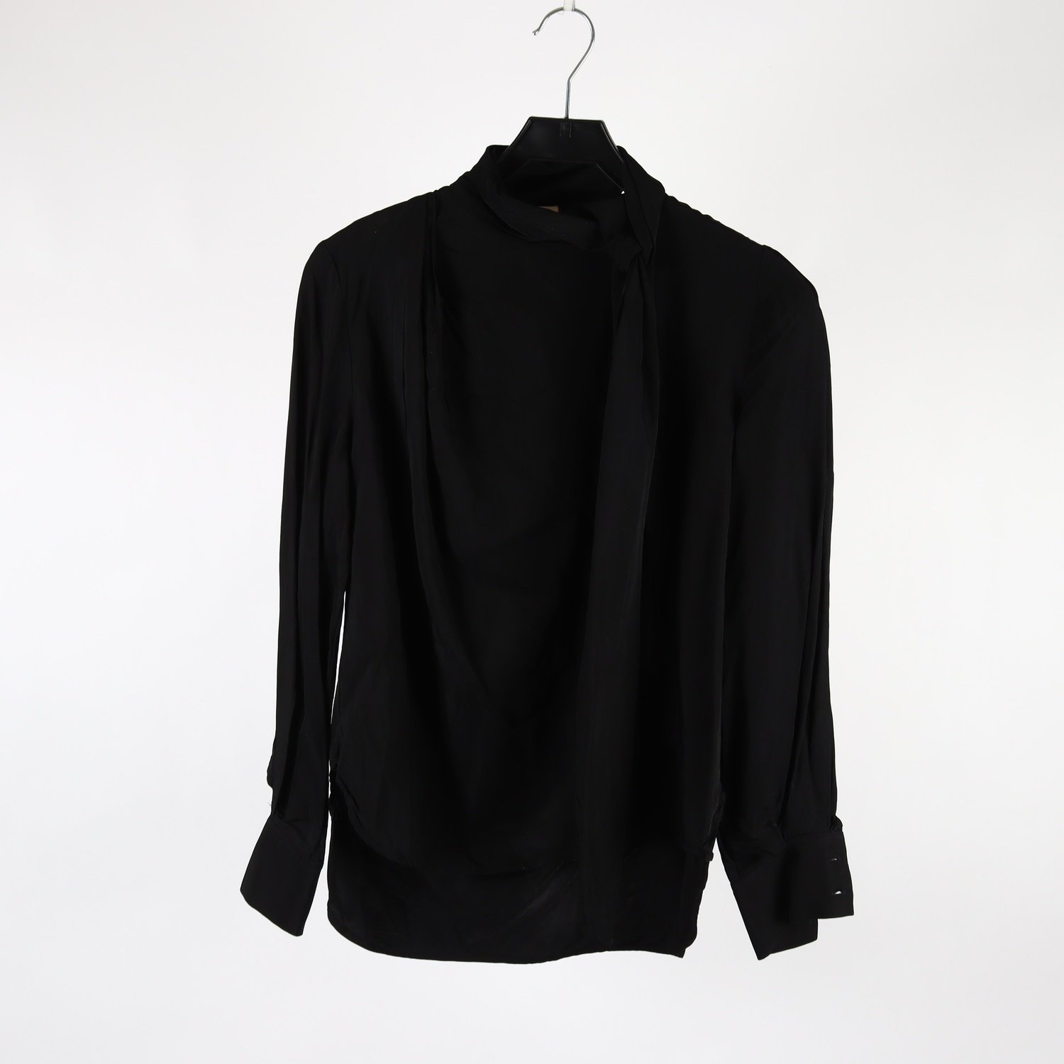 Blus, H&M Studio, svart, stl. 34