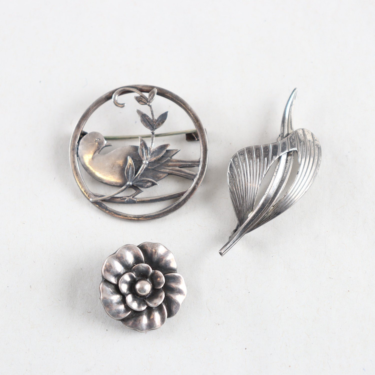 Broscher, silver, Vikt: 22,4g