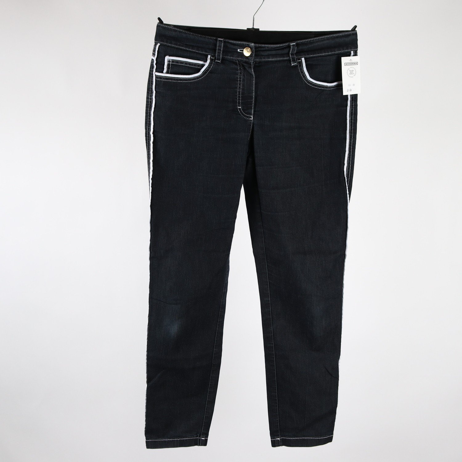 Jeans, Escada, gråsvart, stl. 36