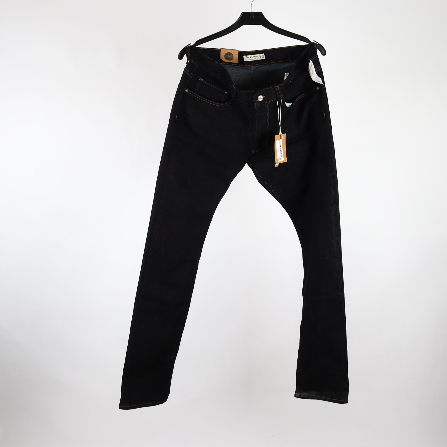 Jeans, Dobber, blå, stl. W: 32″ L.: 34″