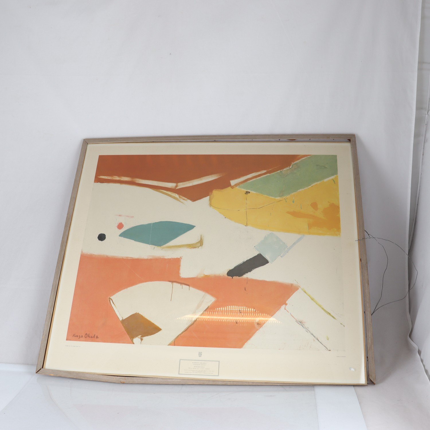 Tryck, Eventails, Kenzo Okada, Japan, print i Schweiz. Endast avhämtning.