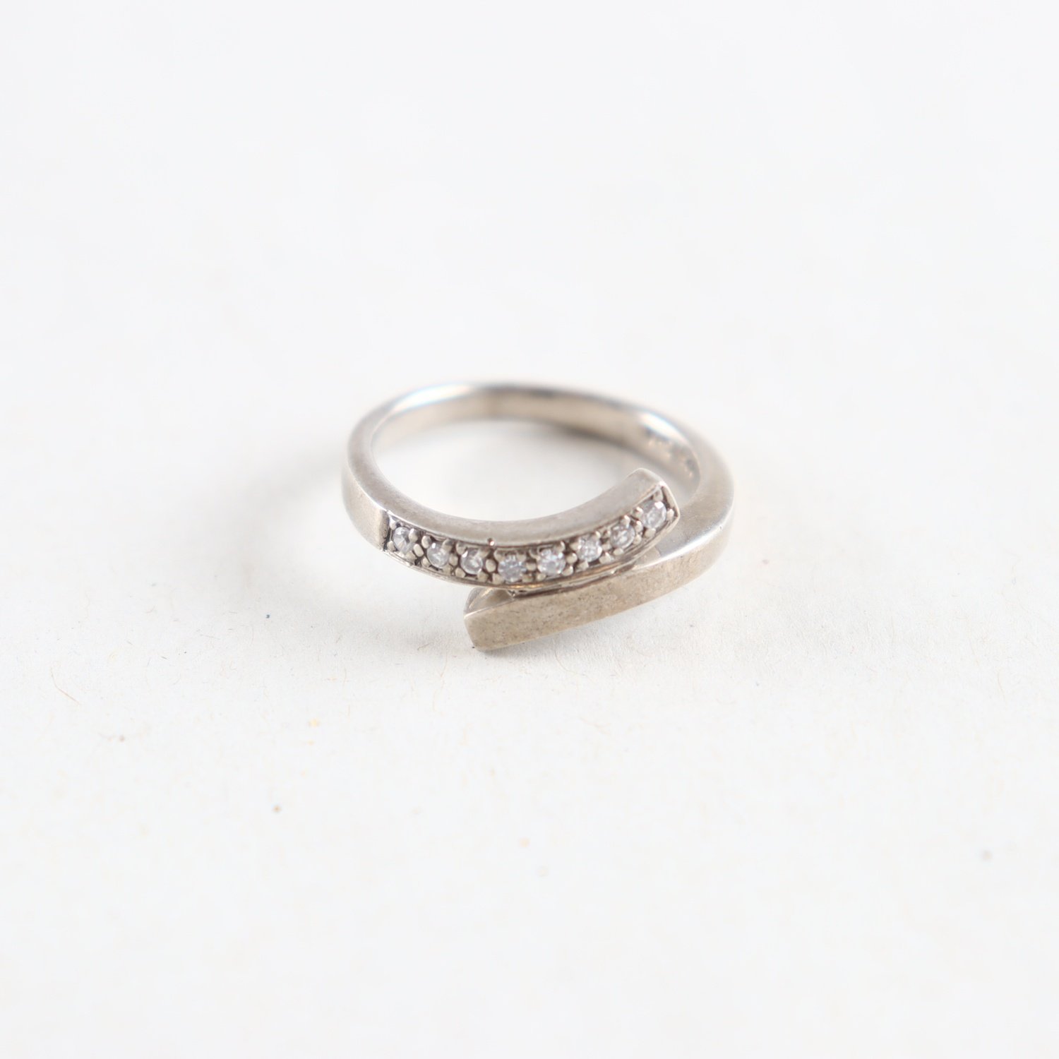 Ring, silver, stenar, Brv: 3,8g