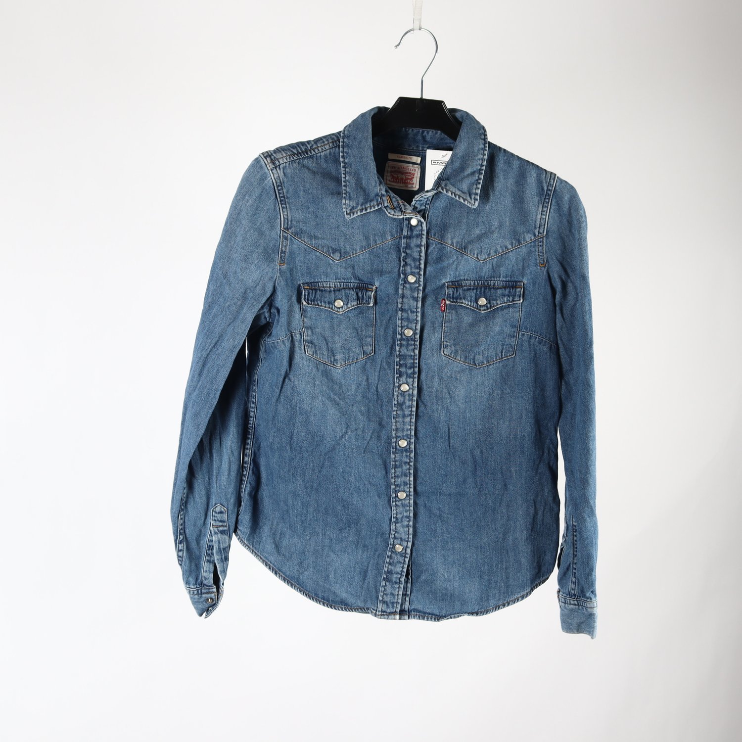 Denimskjorta, Levi´s, blå, stl. XS