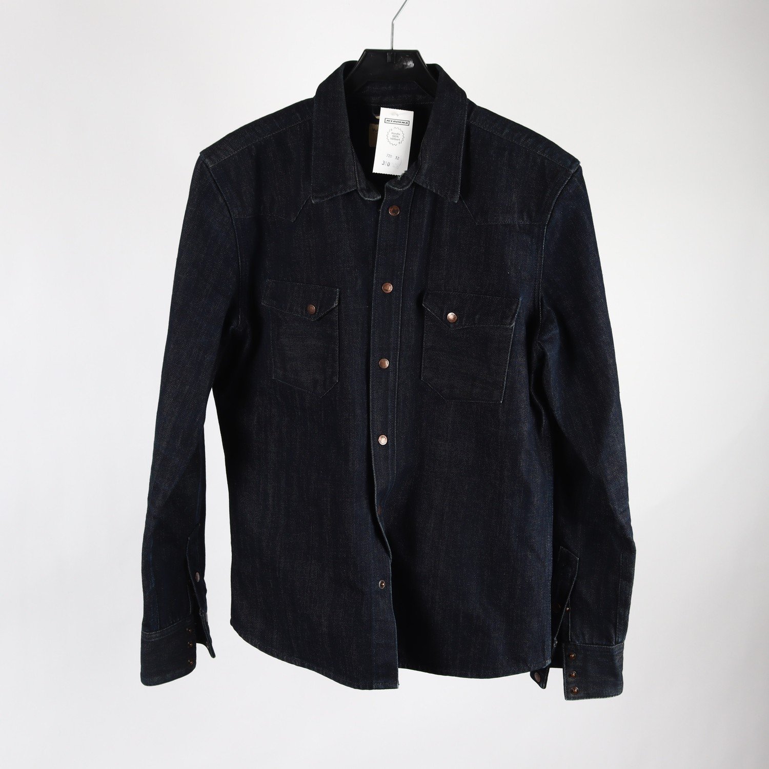 Denim Skjorta, Nudie Jeans & Co., blå, stl. L