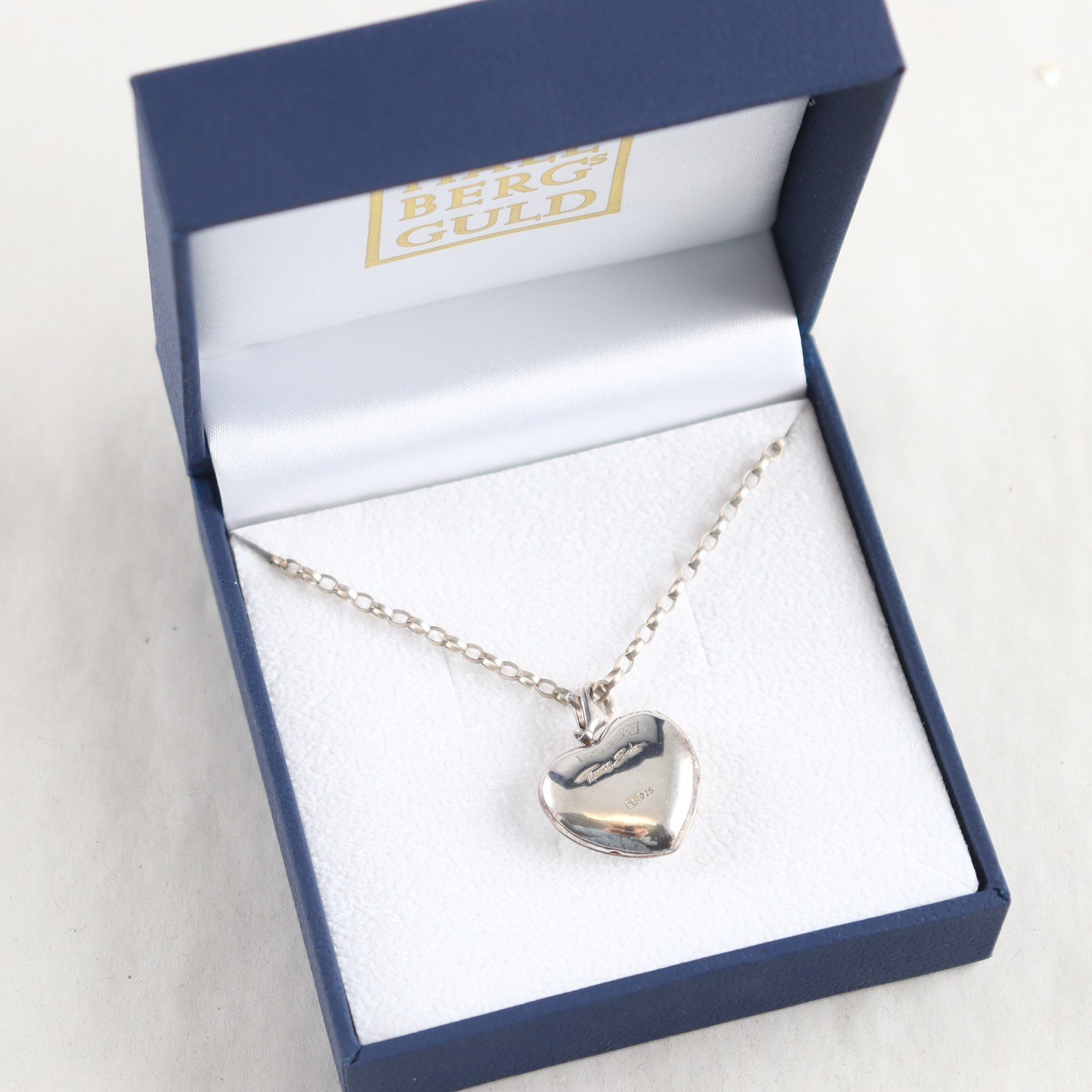 Halsband med hänge, silver 925, Thomas Sabo, hjärta, vikt: 13g