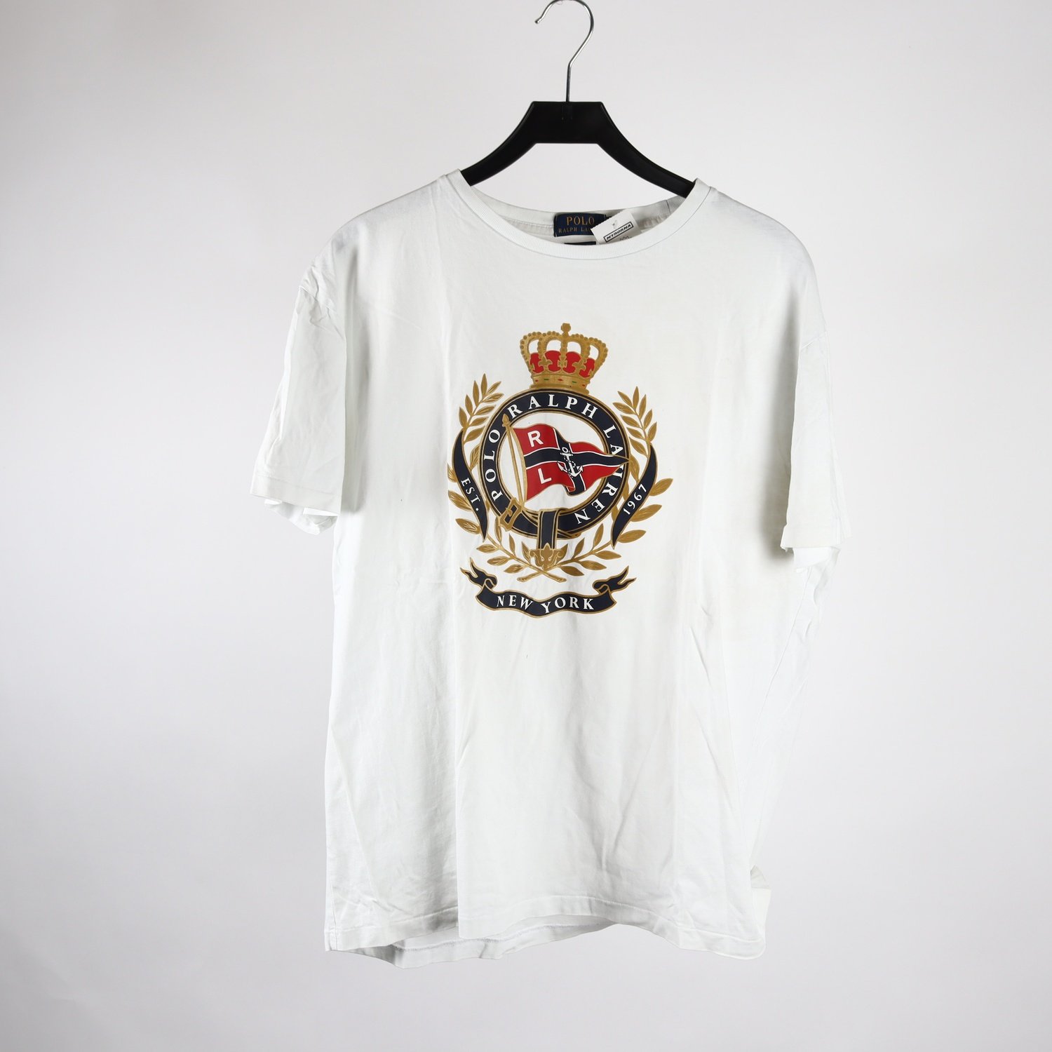 T-shirt, Polo Ralph Lauren, vit, stl. L