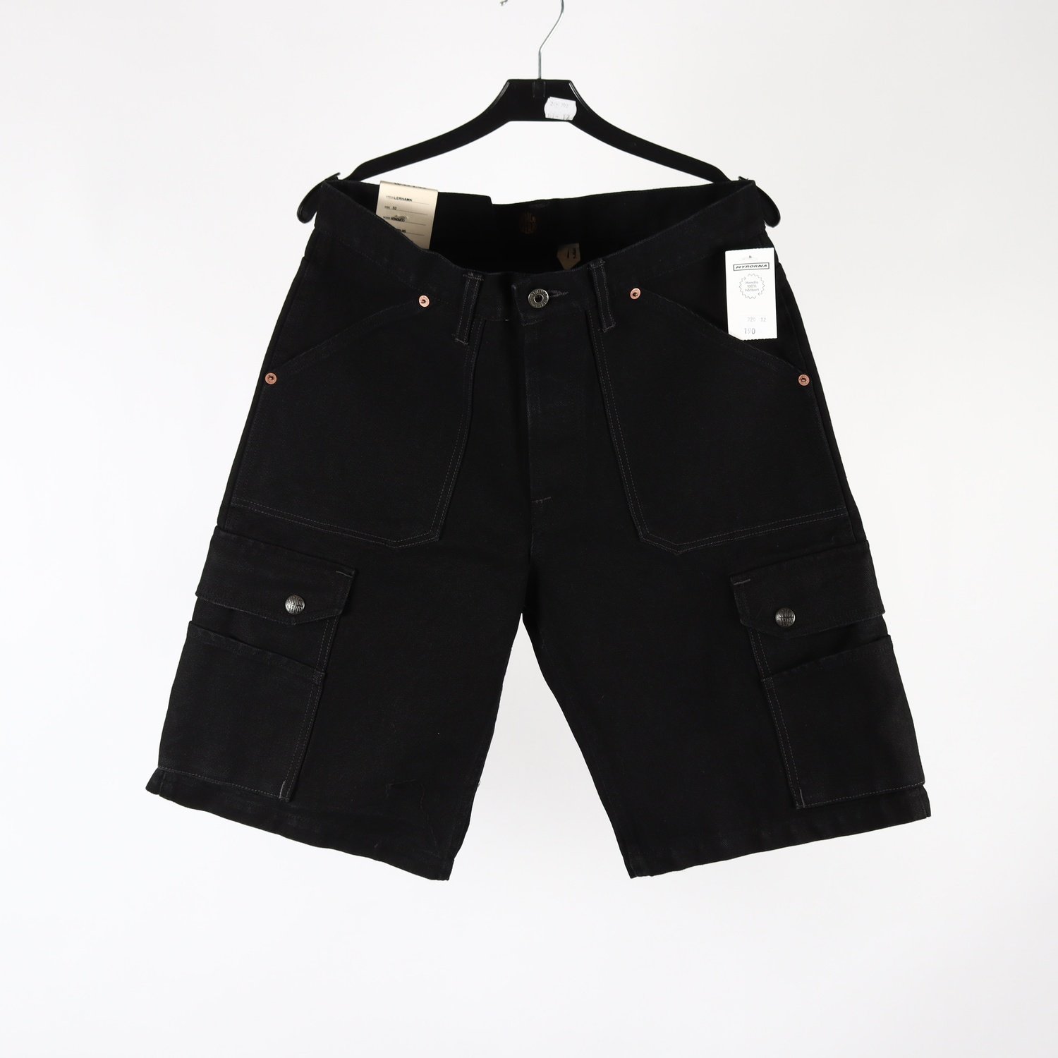 Denim Shorts, Indigofera, svart, stl. W. 32″