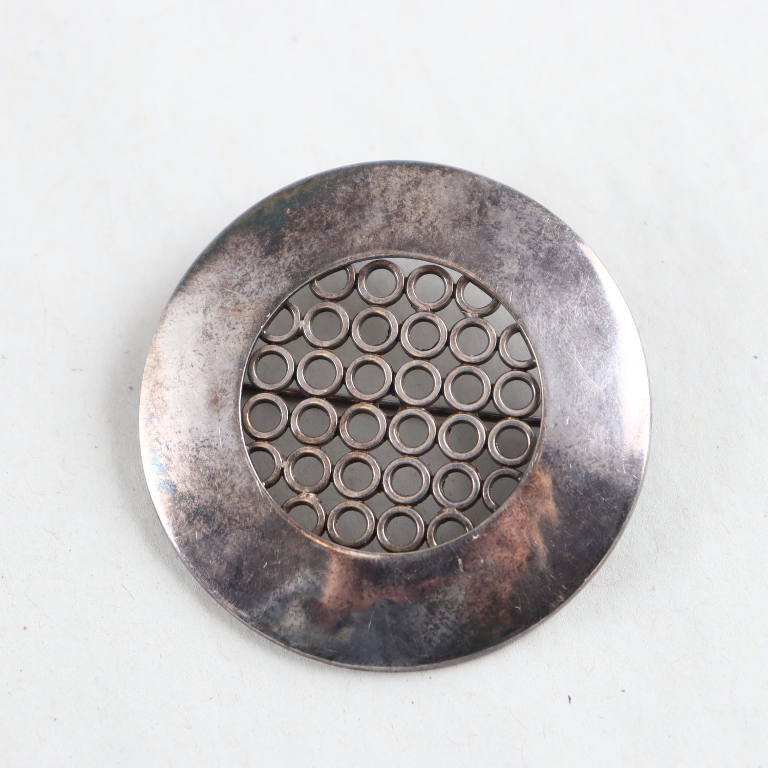 Brosch, silver, Made In Finland, Vikt: 13,3g