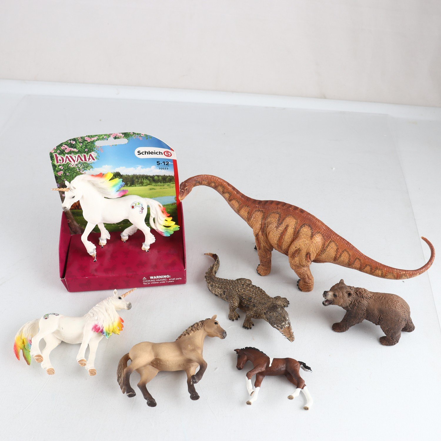 Djur, Schleich, 7 st