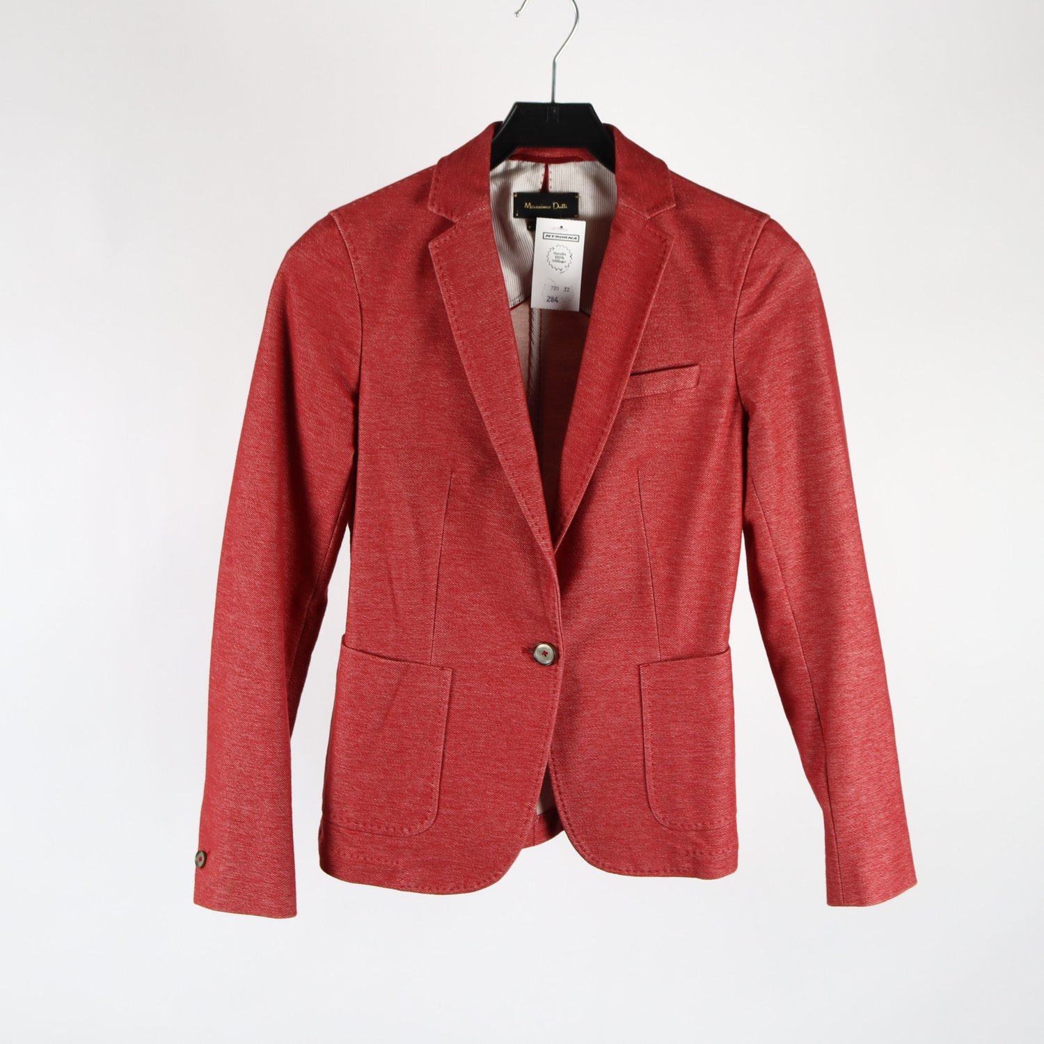 Kavaj, Massimo Dutti, röd, stl. 38