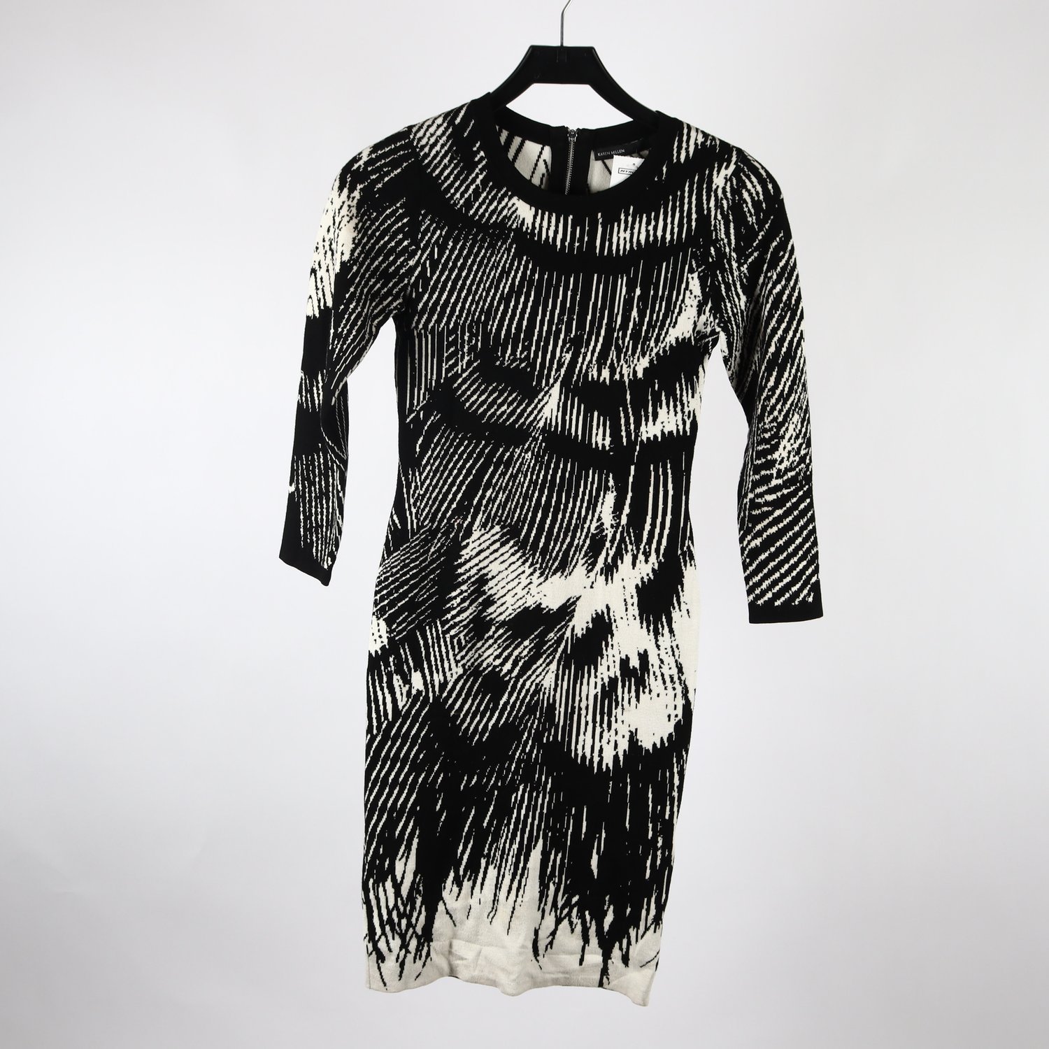 Klänning, Karen Millen England, mönstrad, stl. 2 (M)