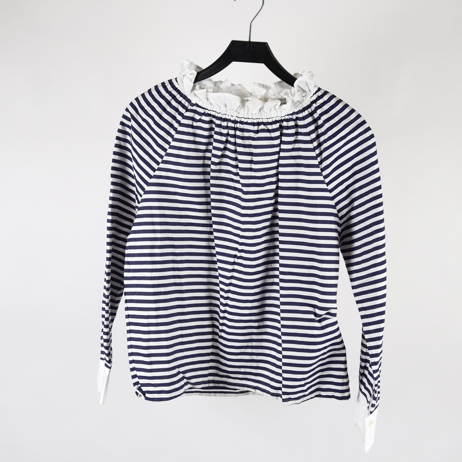 Blus, Atlantique Ascoli Paris, randig, stl. 1 (S)
