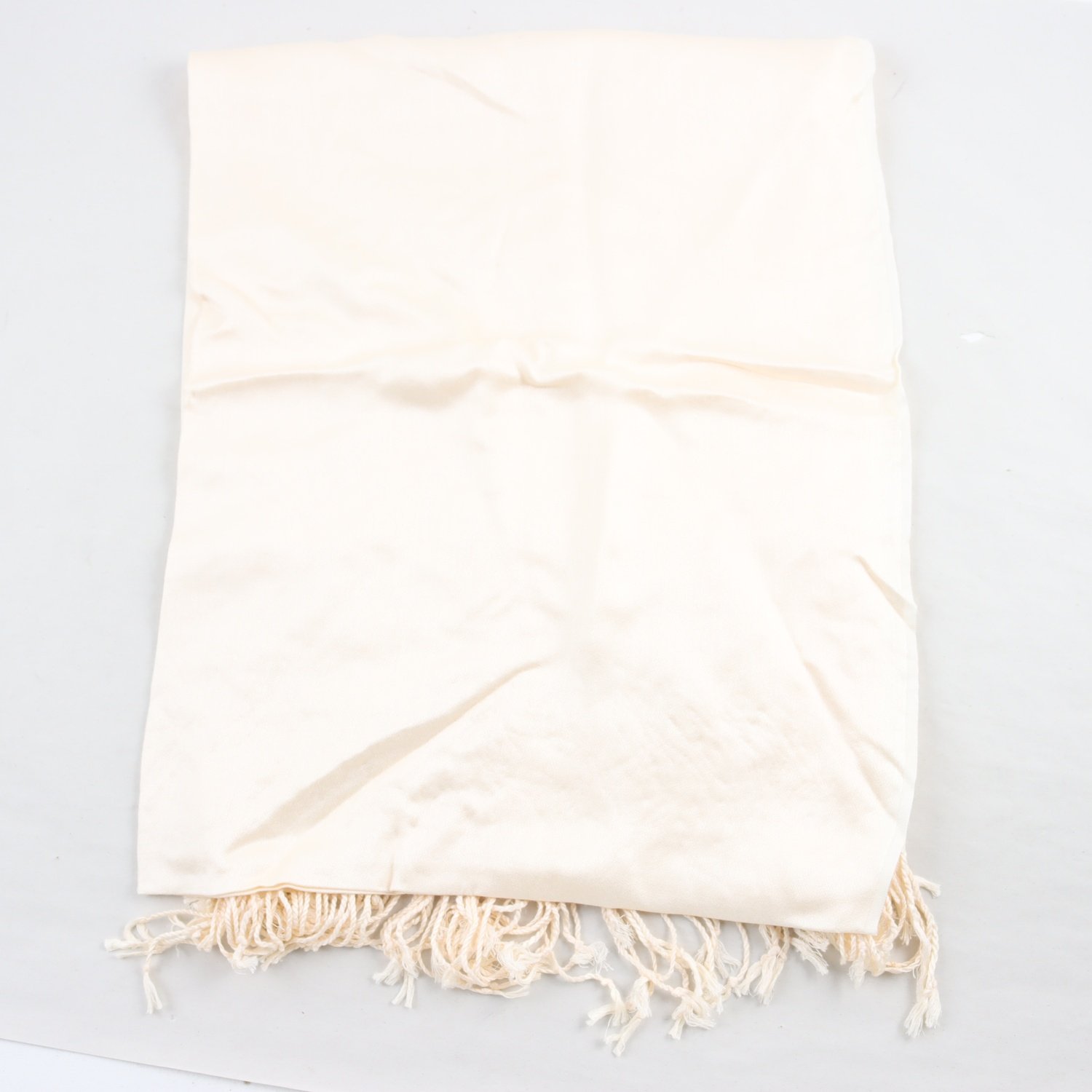 Halsduk, Pashmina, 100 % cashmere, ljusbeige