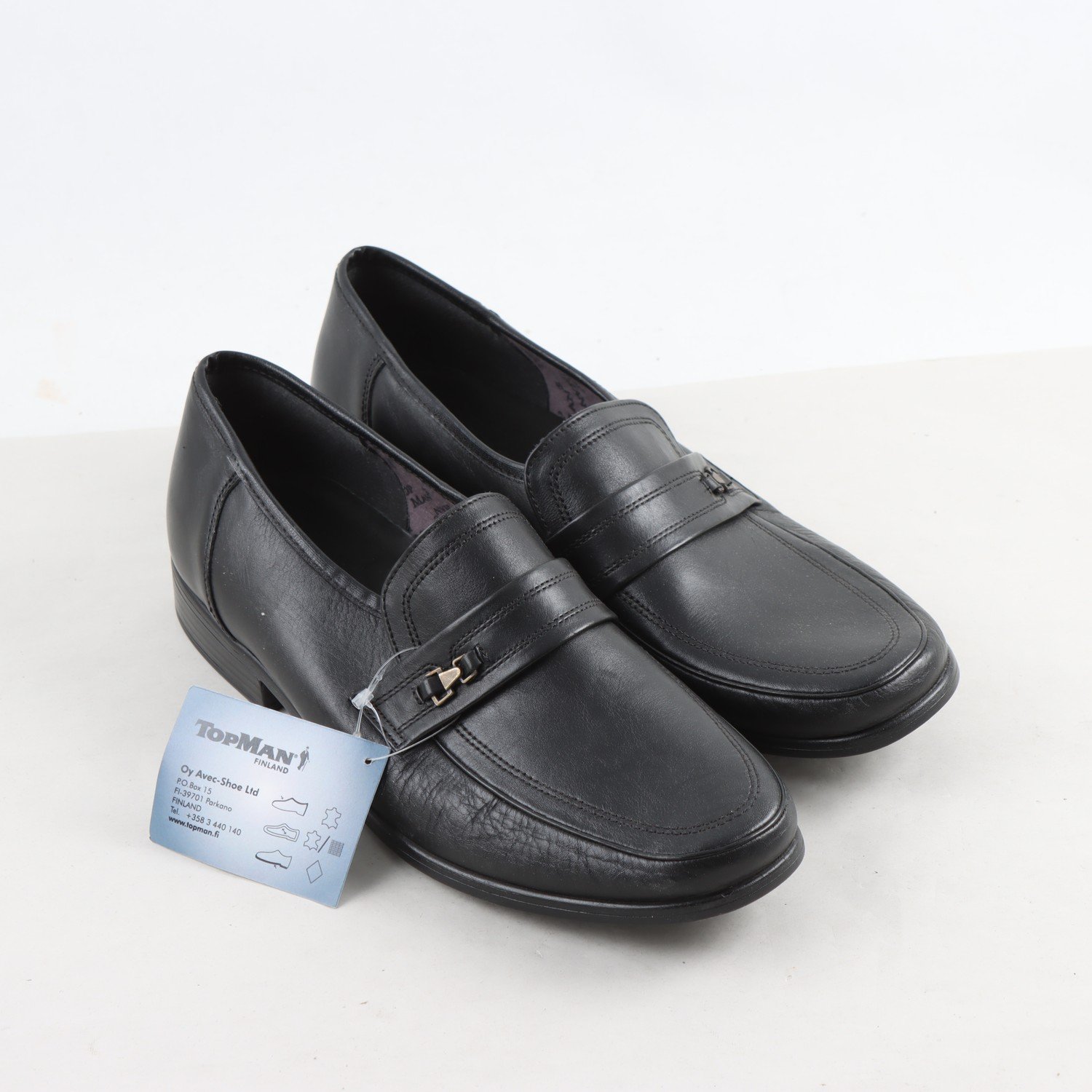 Loafers, Topman, svart, stl. 9 (43)