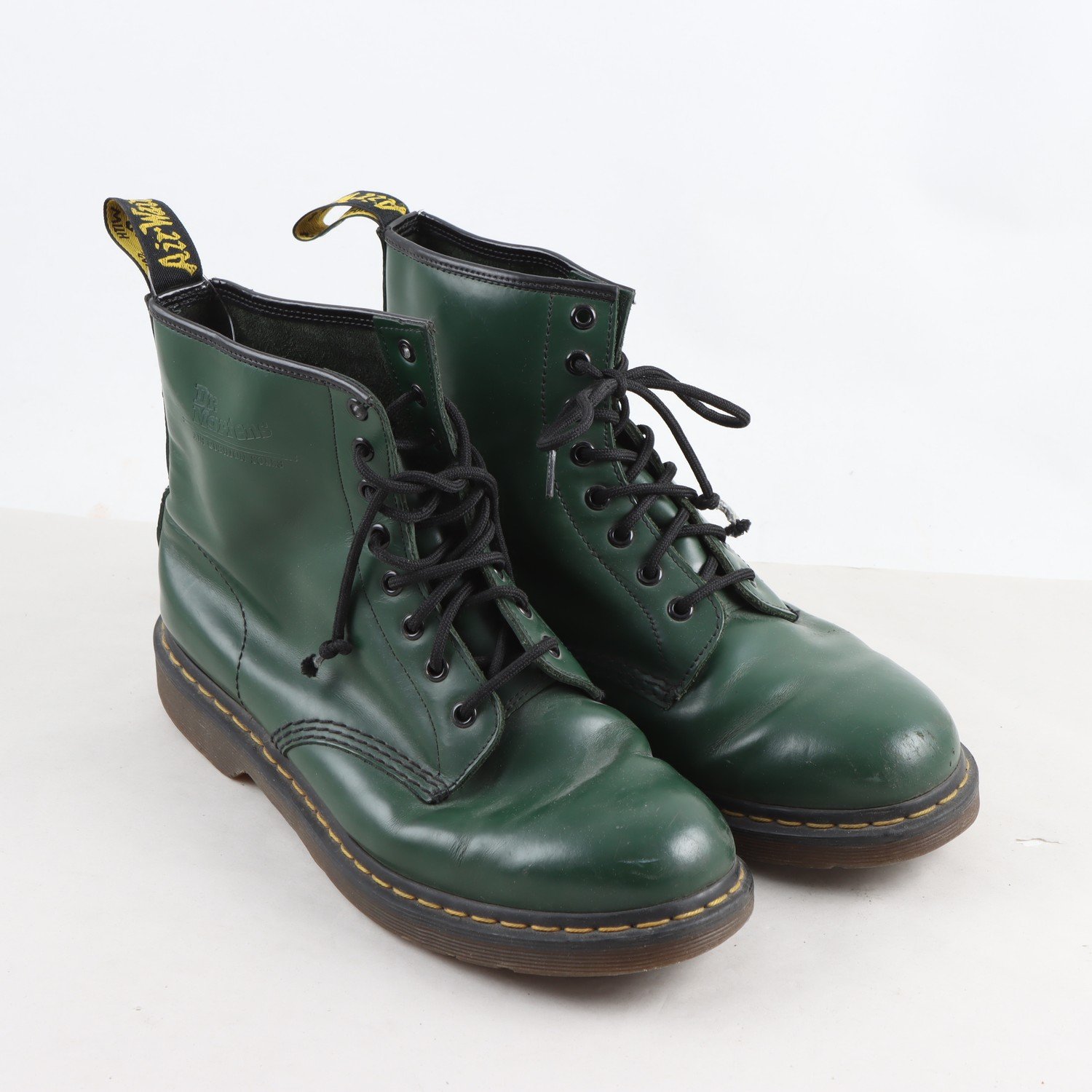 Kängor, Dr Martens, grön, stl. 43