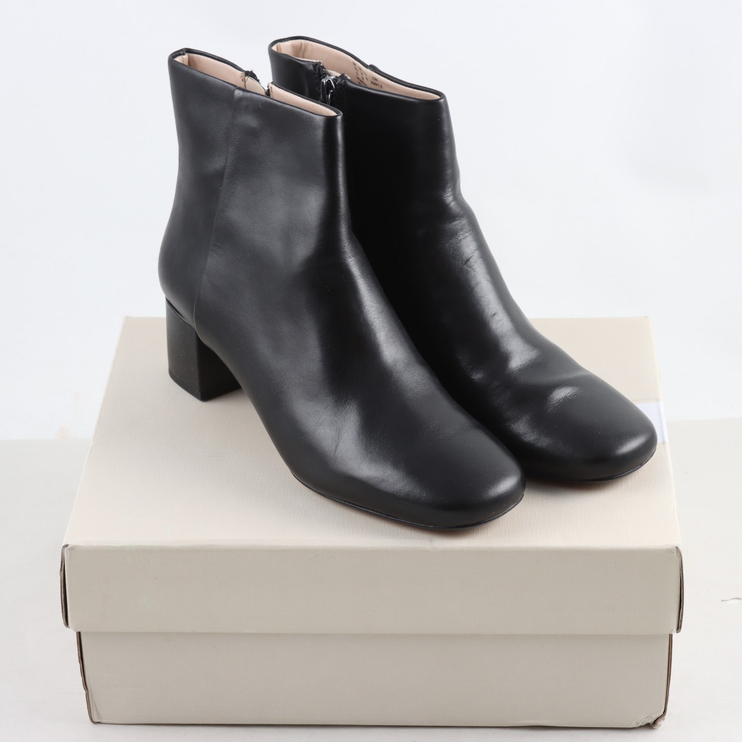 Stövletter, Clarks, svart, stl. 40