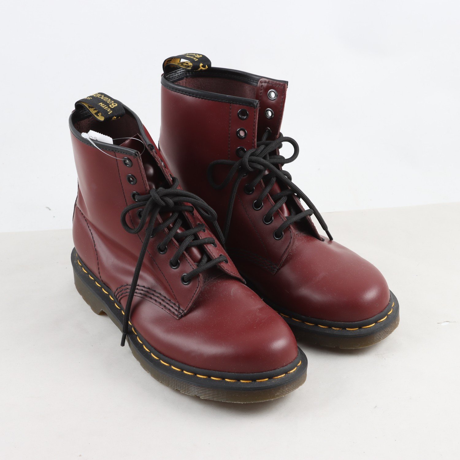 Kängor, Dr Martens, vinröd, stl. 39