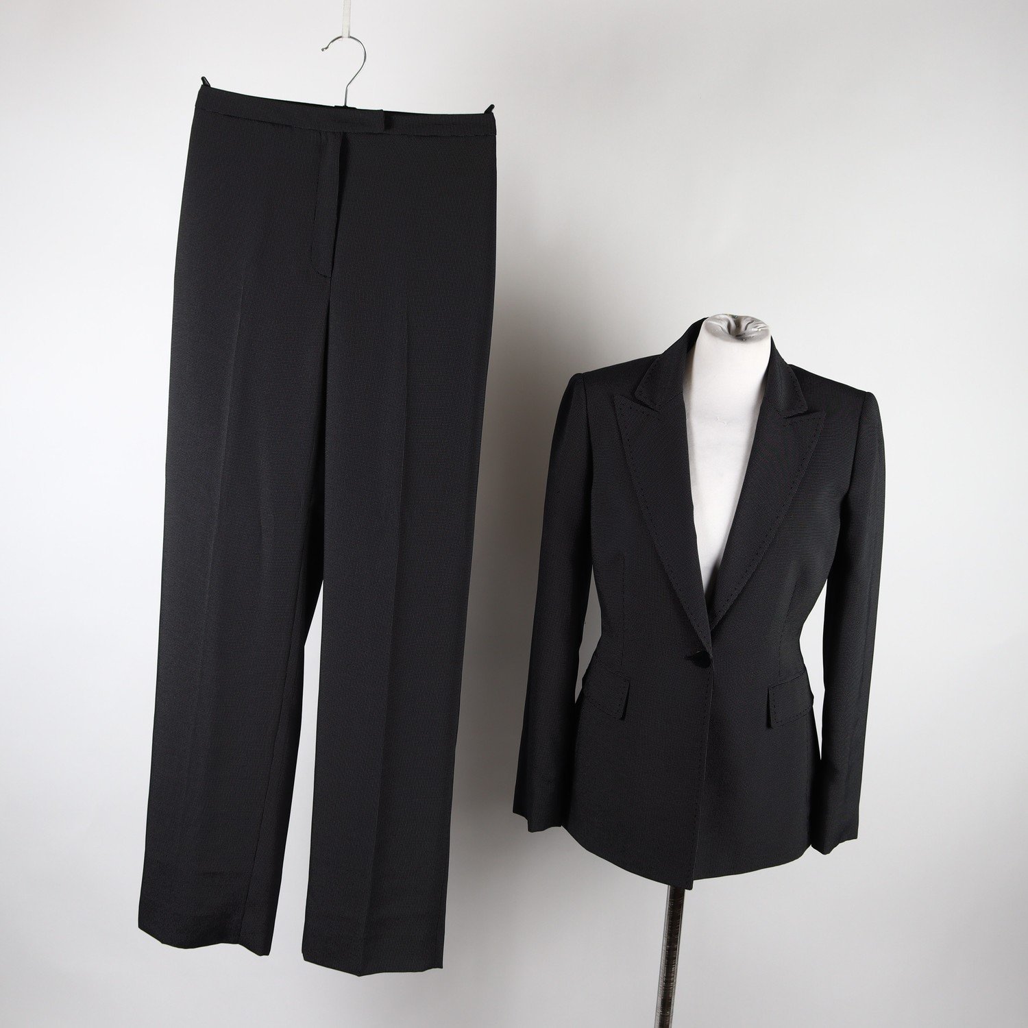 Dräkt, Tahari Arthur S. Levine, mönstrad, stl. 4 (XS)