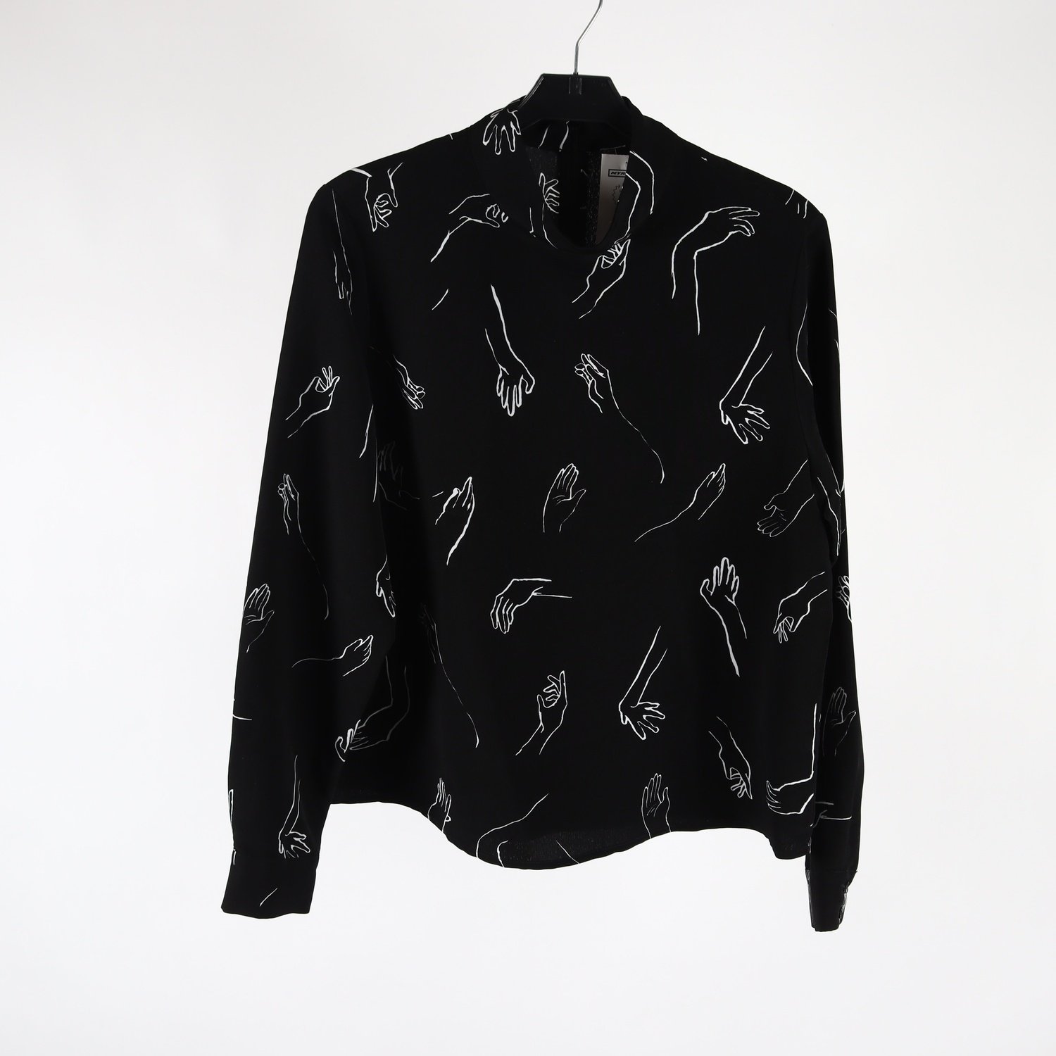 Blus, Monki, mönstrad, stl. S