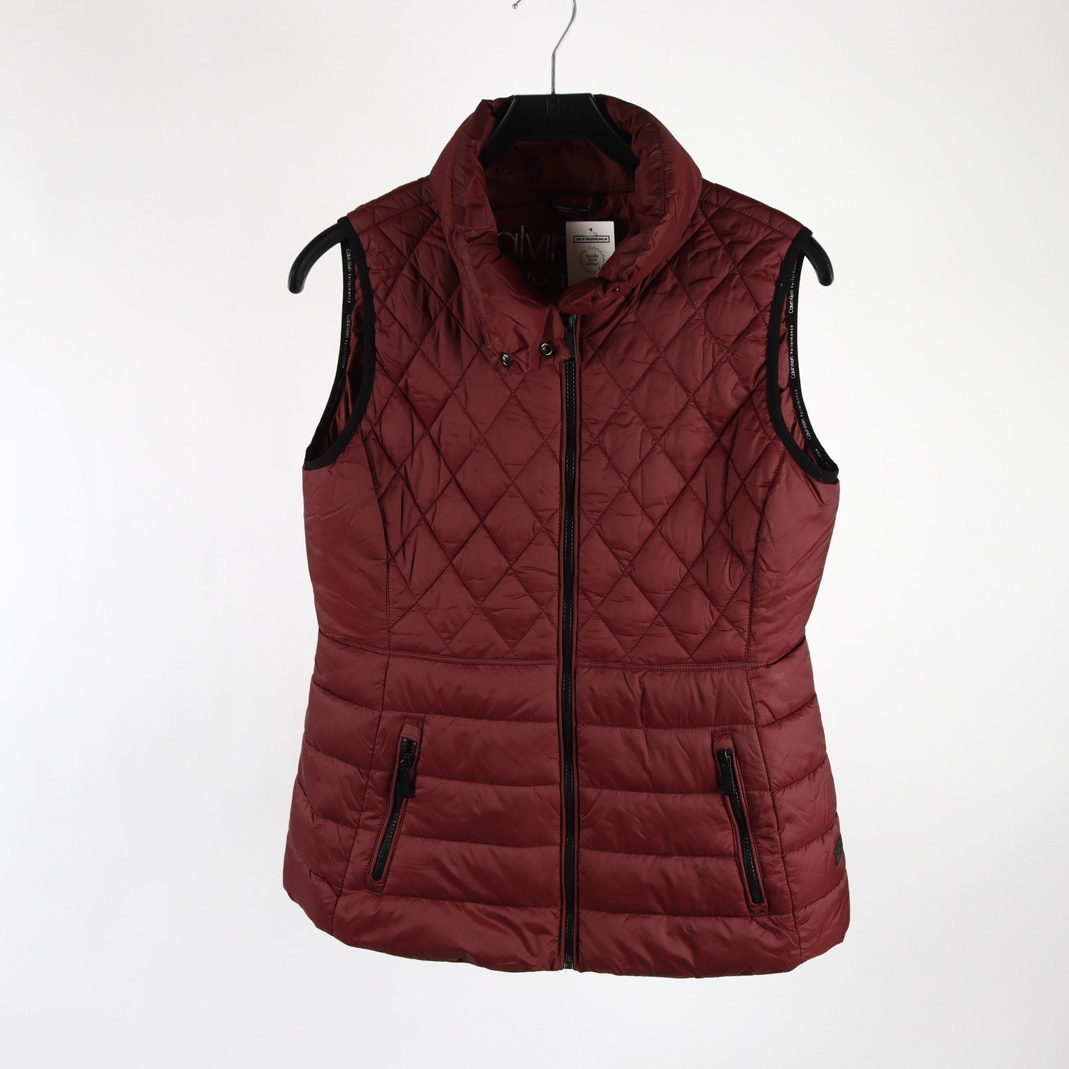 Väst, Calvin Klein, vinröd, stl. M